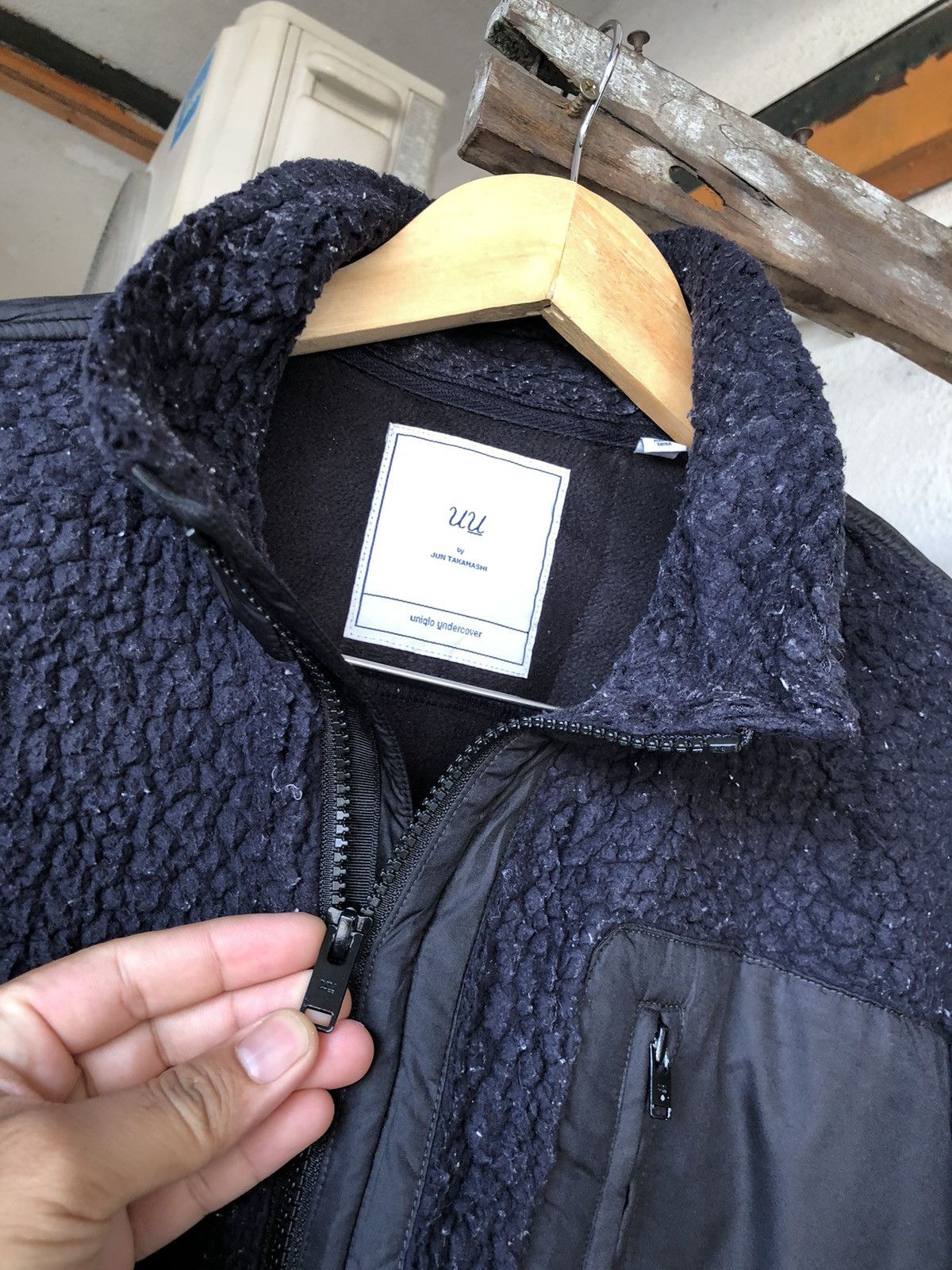 Undercover Nice❗️Undercover x Uniqlo Distressed Sherpa Jacket Size US M / EU 48-50 / 2 - 11 Thumbnail