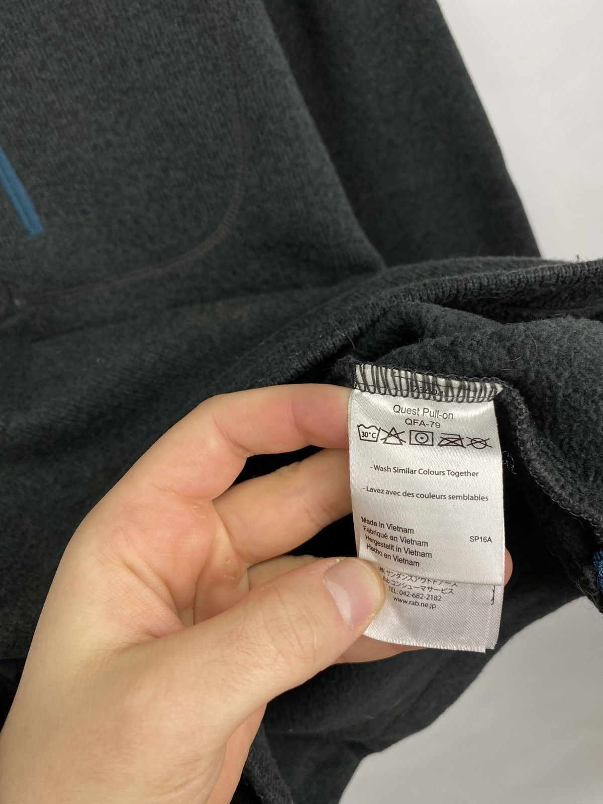Rab 🧗🇺🇸 Y2K Rab Polartec Fleece Hoodie Rare Retro Hype Size US M / EU 48-50 / 2 - 6 Thumbnail