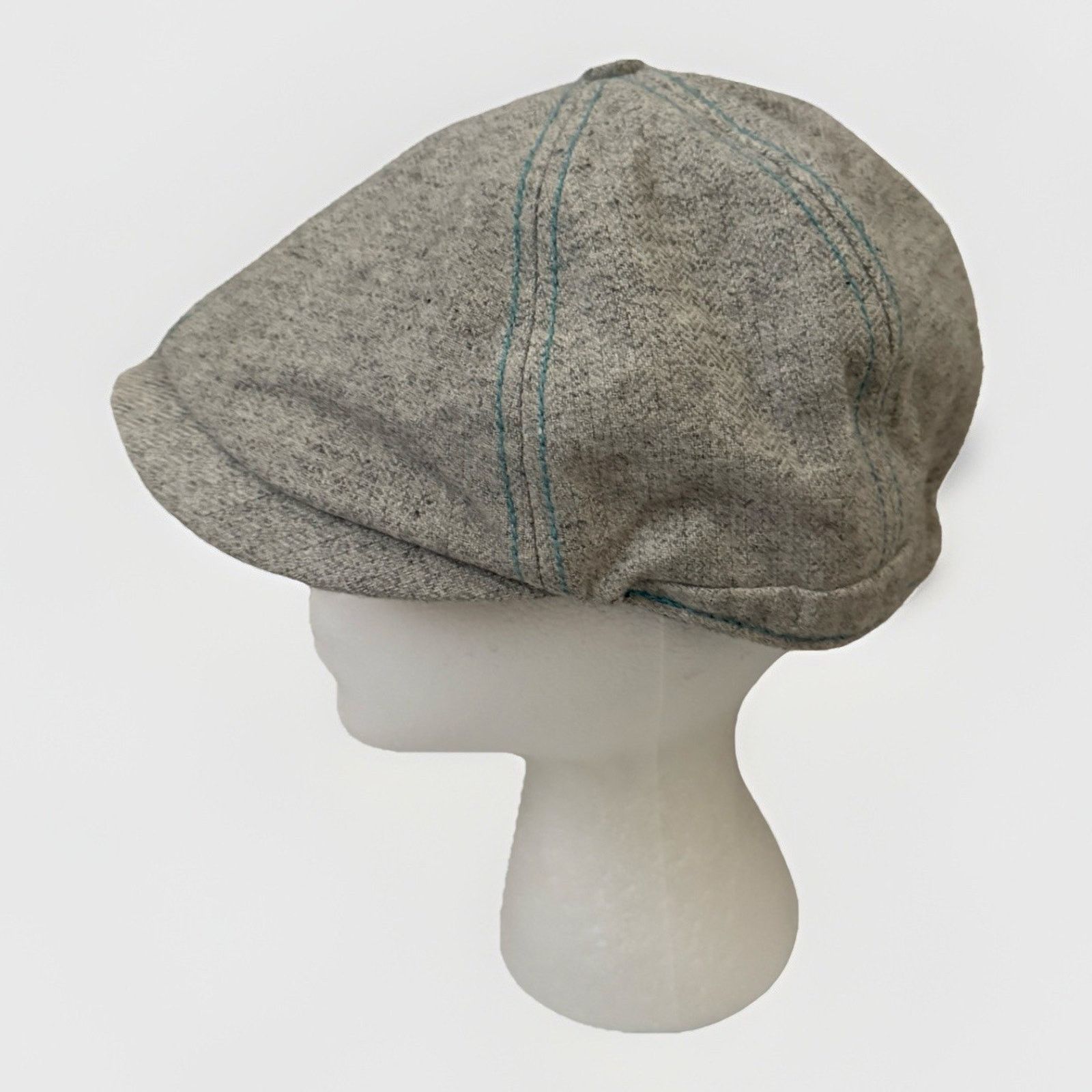 Other Y2K Pistil Kody Cadet Cap Wool Gray Short Bill Cabbie Hat Size ONE SIZE - 1 Thumbnail