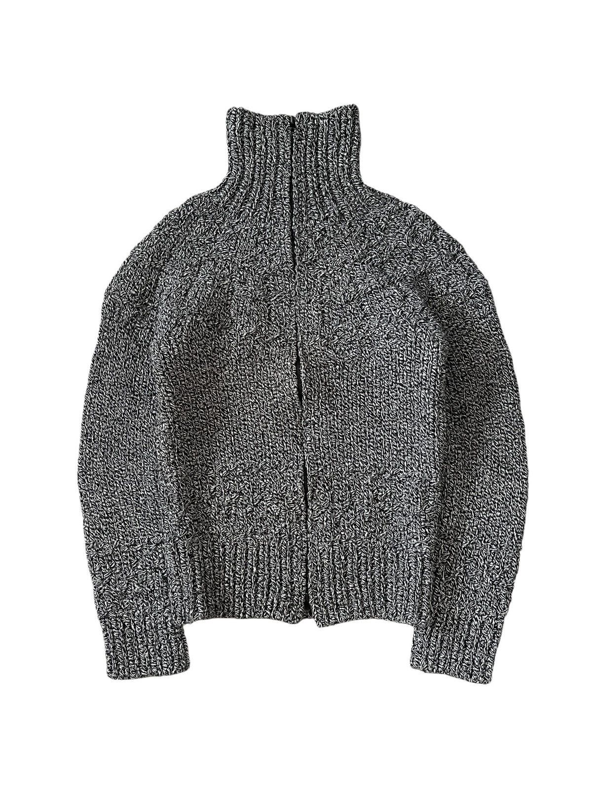Ato Matsumoto Ato Matsumoto Knitting Construction Zipper Sweater Size US S / EU 44-46 / 1 - 2 Thumbnail