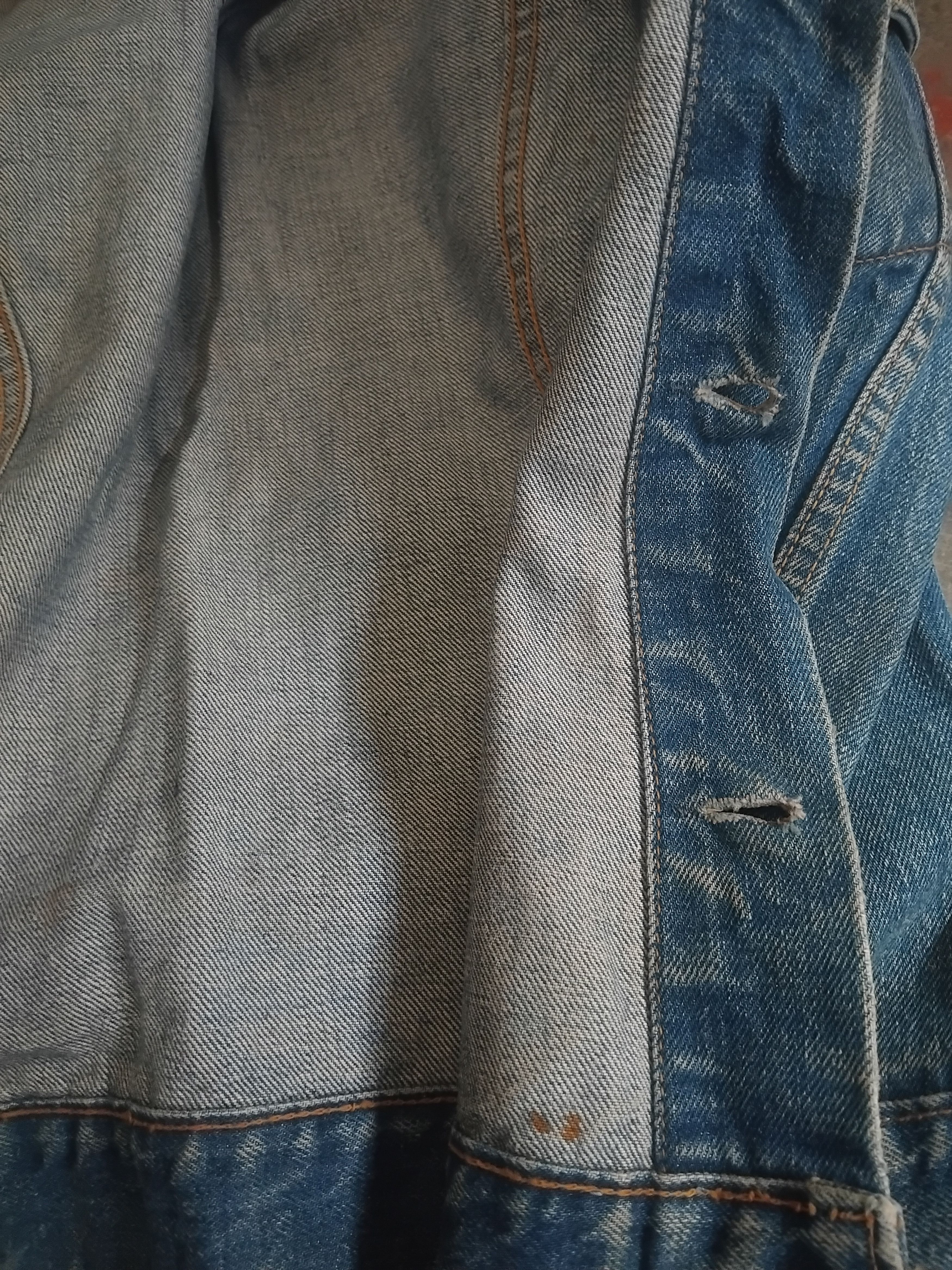 Levi's 💥Vintage Levis big E distressed Made in USA 350 jacket Size US S / EU 44-46 / 1 - 18 Thumbnail