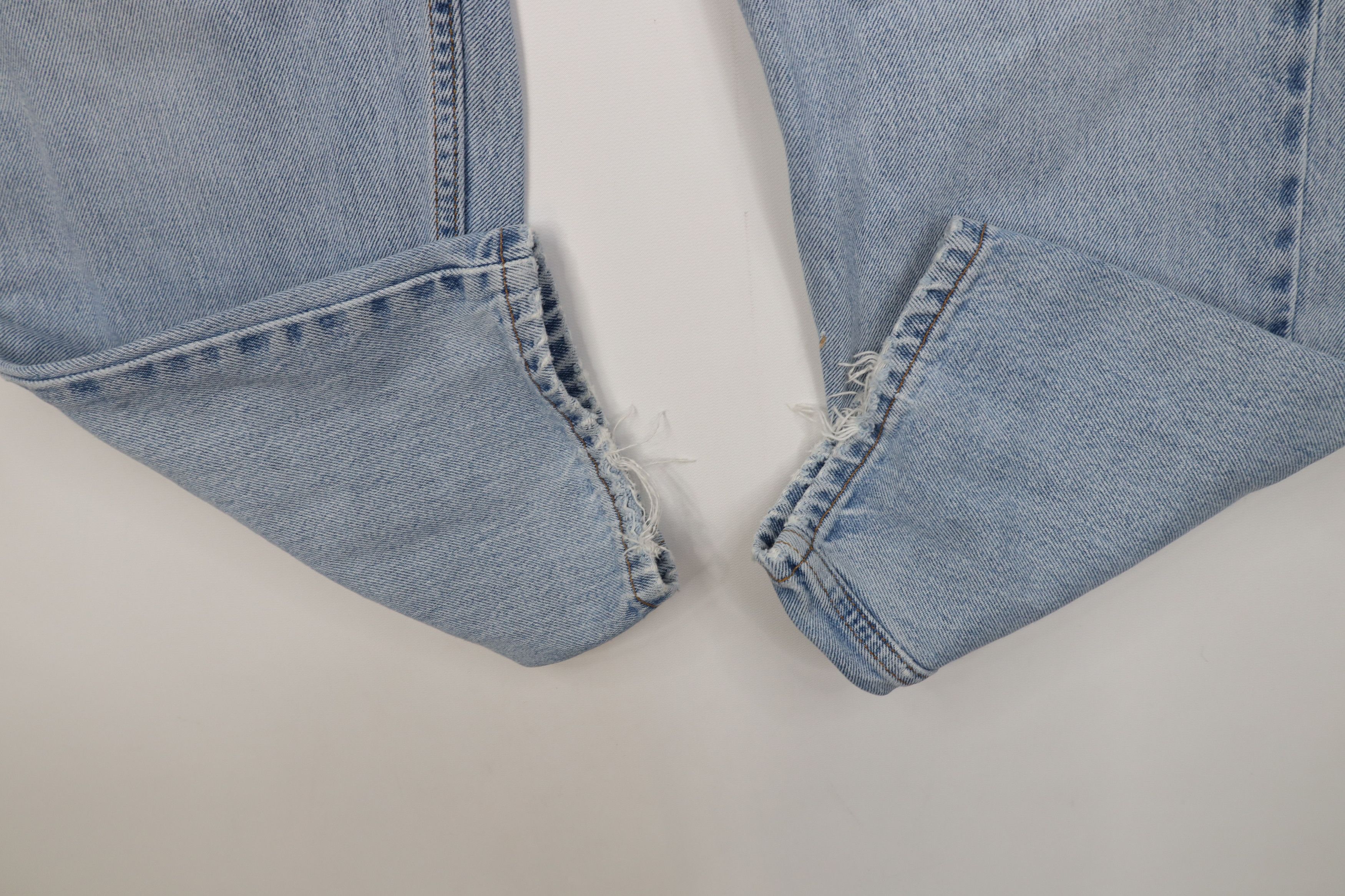 Levi's Vintage 90s Levis 560 Thrashed Loose Fit Straight Leg Jeans Size 34" / US 12 / IT 48 - 5 Thumbnail