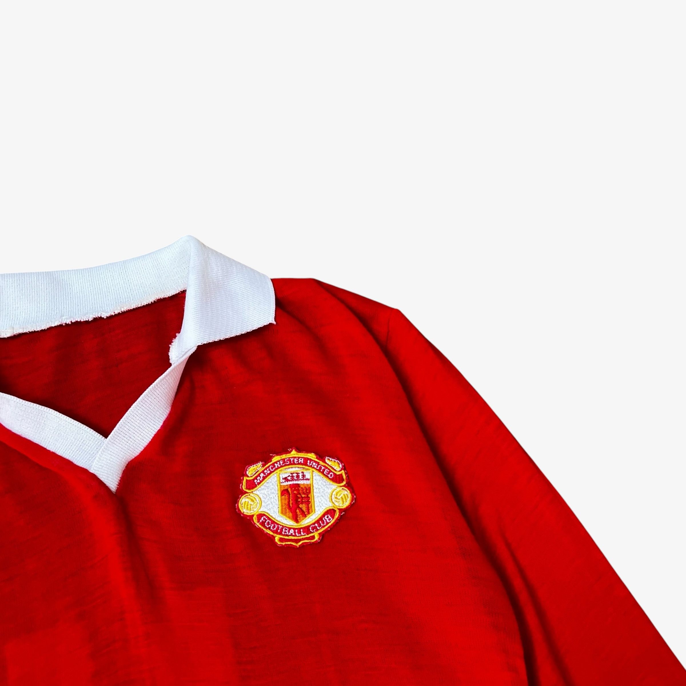 Other Vintage Men's Manchester United 11 Knitted Football Jersey Size US S / EU 44-46 / 1 - 2 Thumbnail