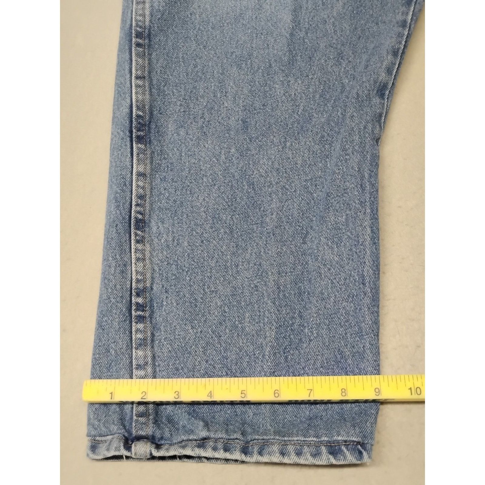 Rustler Ruslter (44x30) Men's Straight Blue Denim Jeans Size US 44 / EU 60 - 2 Thumbnail
