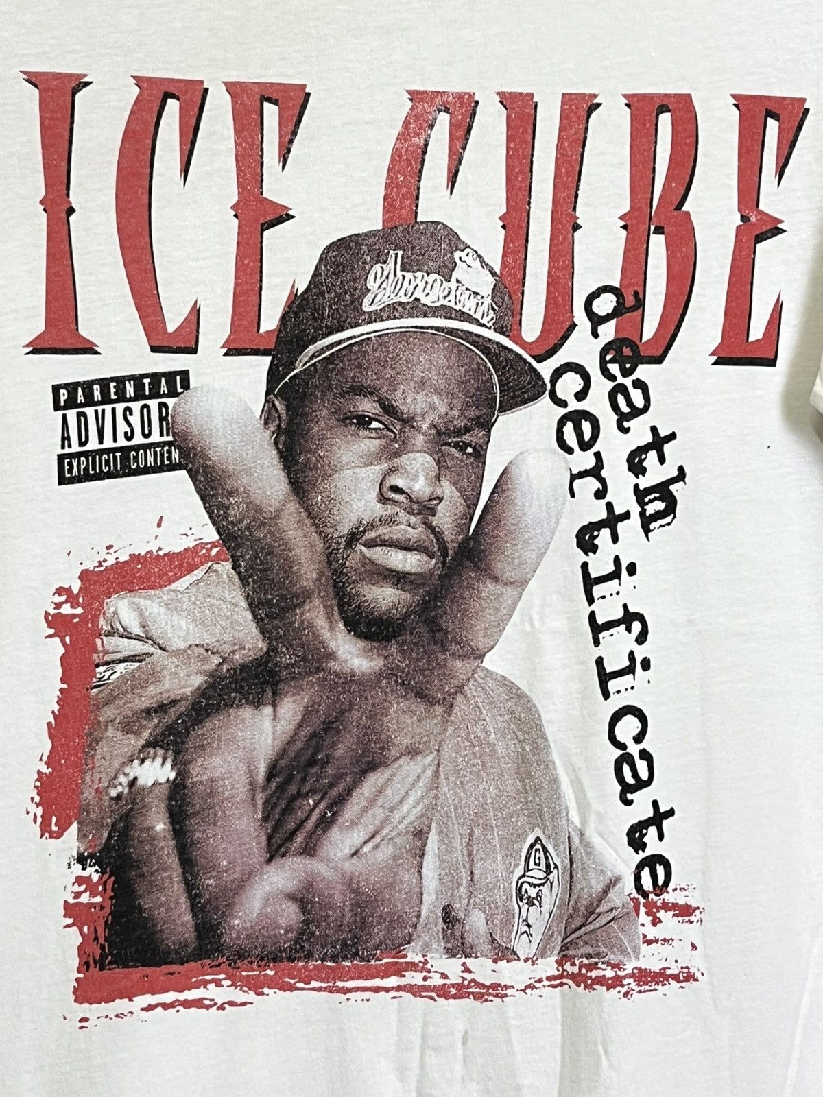Band Tees HIP HOP🔥ICE CUBE DEATH CERTIFICATE 2019 RAP TEE SHIRT Size US L / EU 52-54 / 3 - 3 Thumbnail