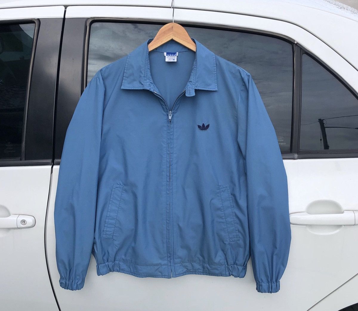 Adidas Vintage 70s Adidas Made In Germany Light Jacket Size US M / EU 48-50 / 2 - 2 Thumbnail