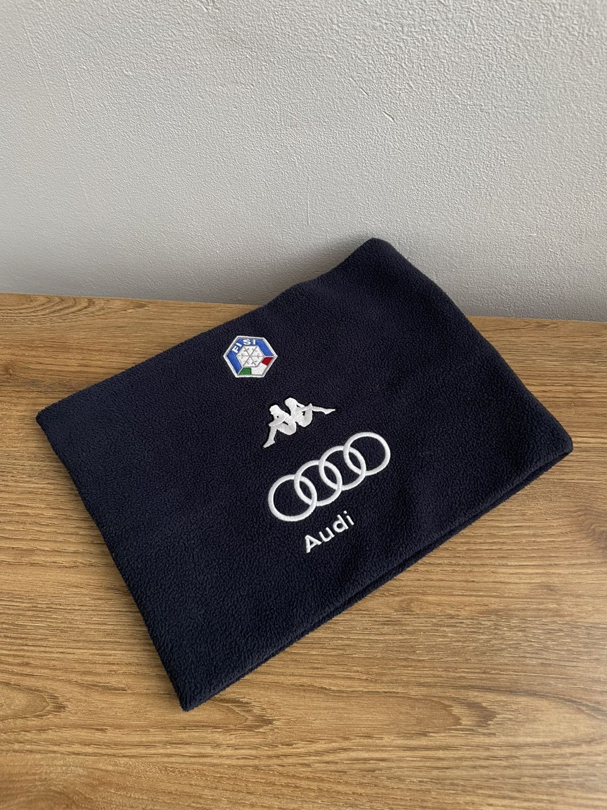 Audi Audi Kappa Neck Warmer Scarf Black One Size Snood Cowl Fleec Size ONE SIZE - 1 Thumbnail