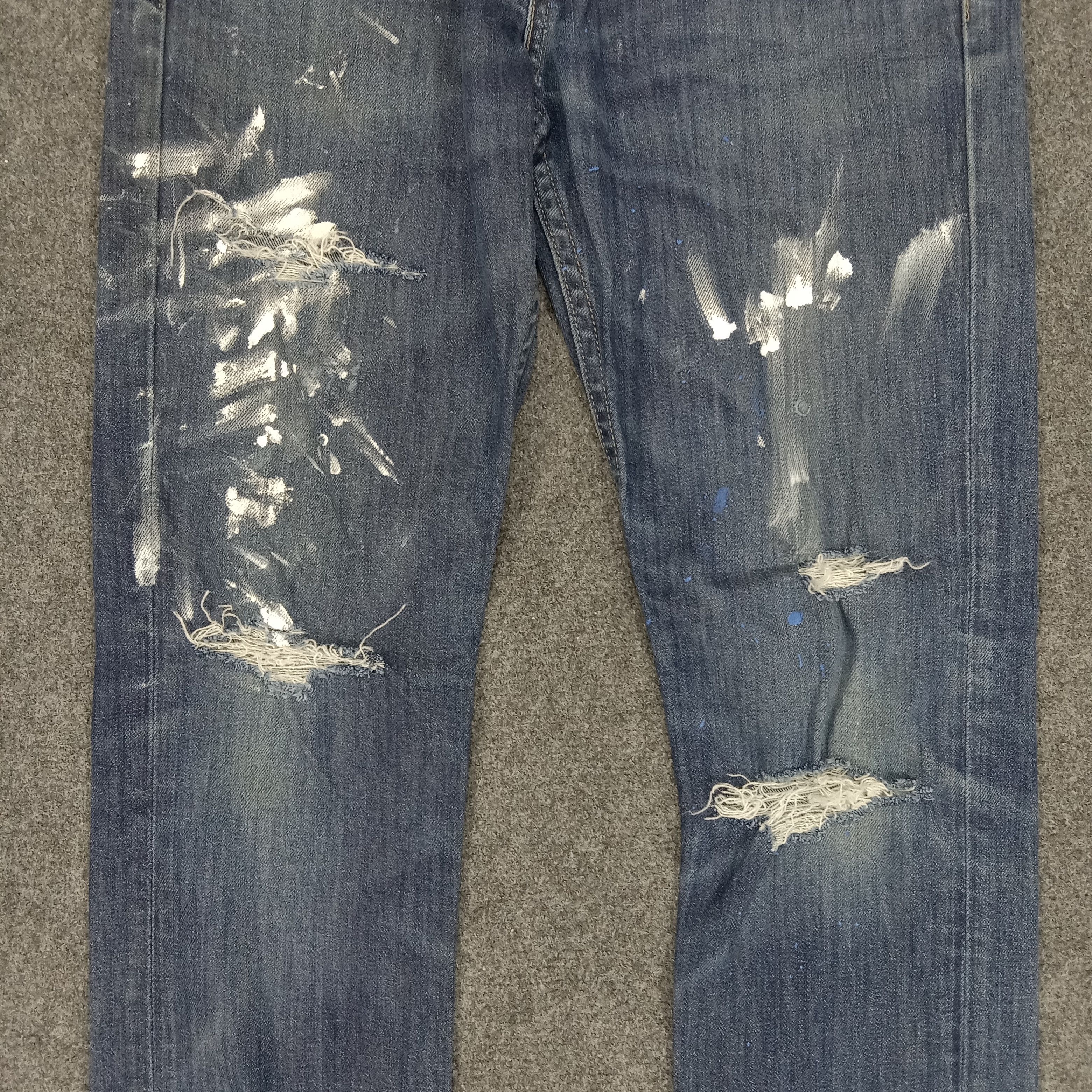 Levi's × Vintage Levi's 510 American Distressed Style Denim Jeans Size US 29 - 4 Thumbnail