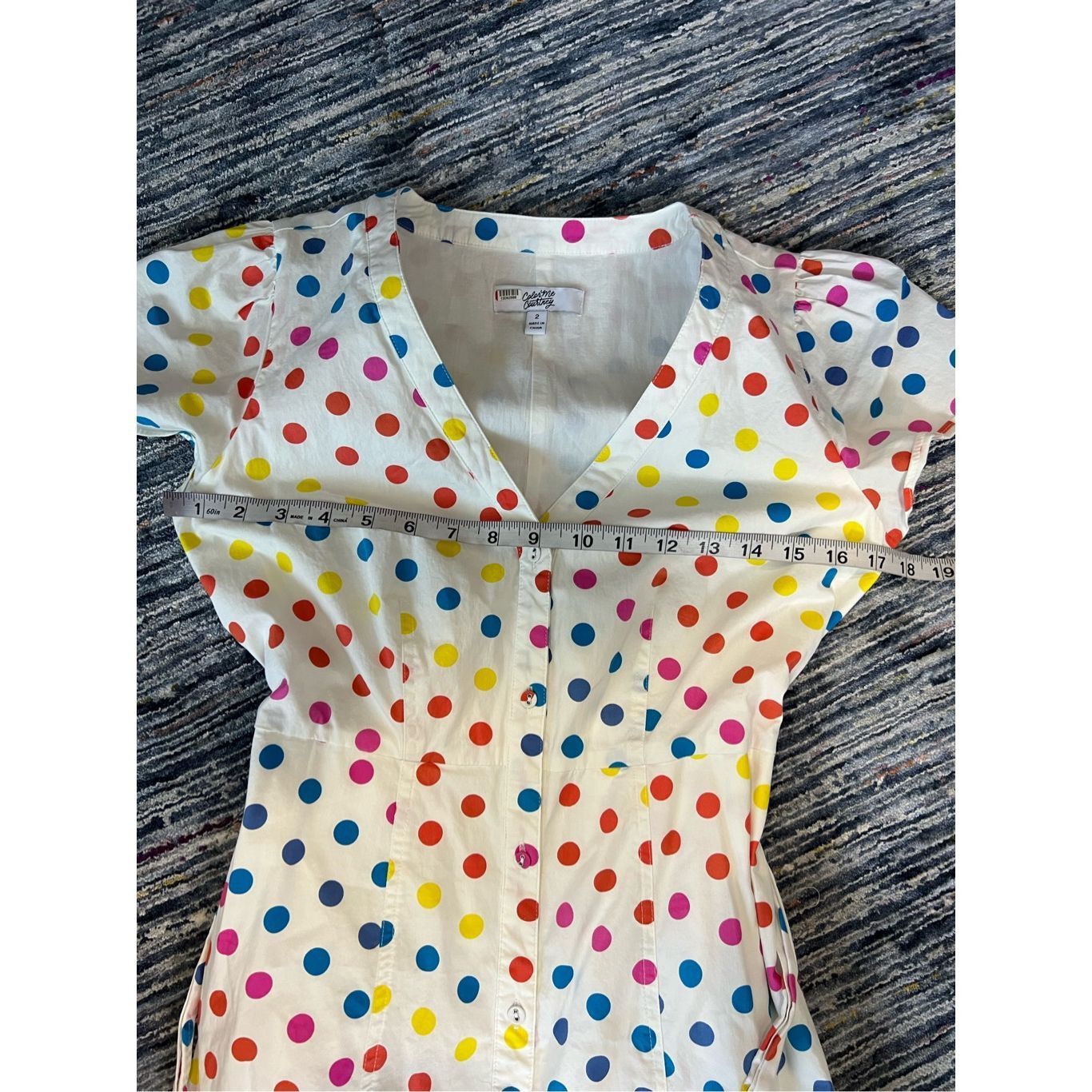 Other Color Me Courtney Dipping Dot Minnie Dress size 2 Size XS / US 0-2 / IT 36-38 - 9 Thumbnail