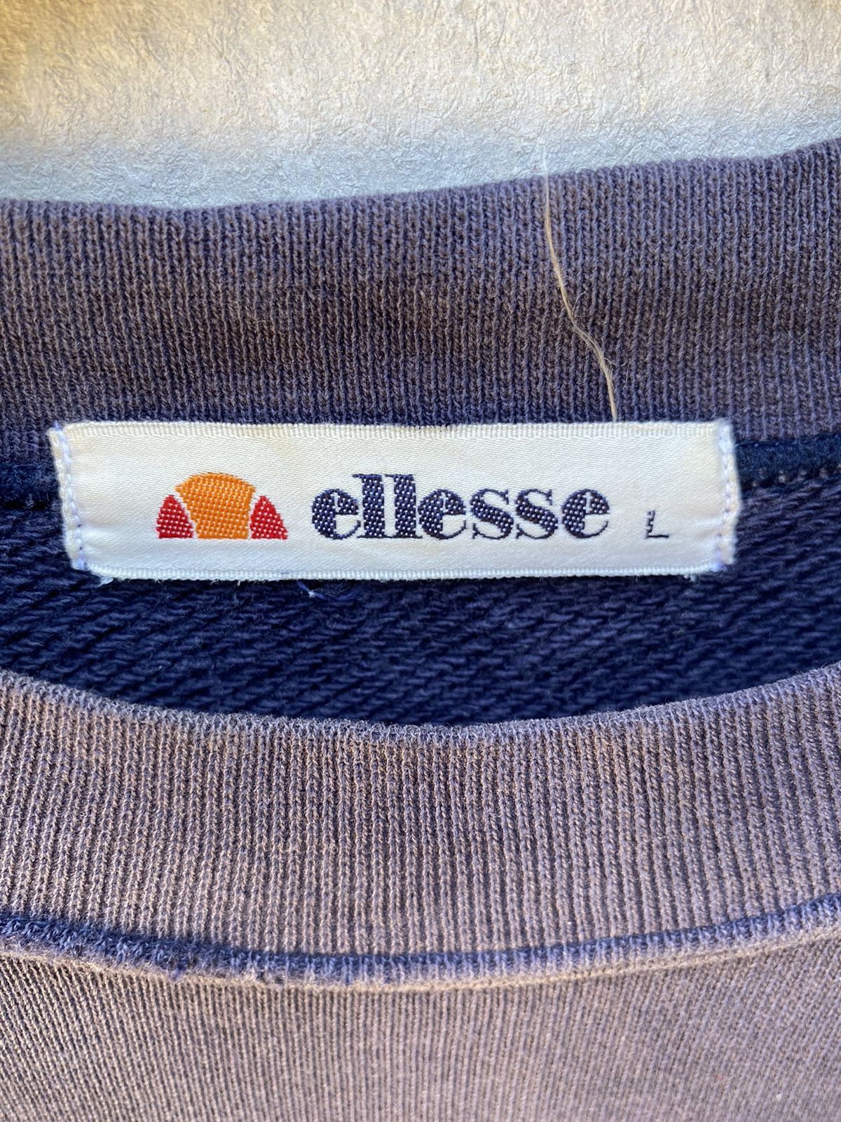 Ellesse × Vintage Vintage Ellesse Sweatshirt Sun Faded Pullover Jumper Size L Size US L / EU 52-54 / 3 - 6 Thumbnail