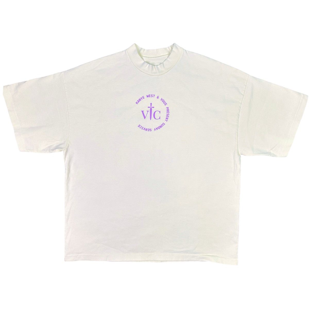 Kanye West & Vous Present Sunday Service Crew Neck T-Shirt