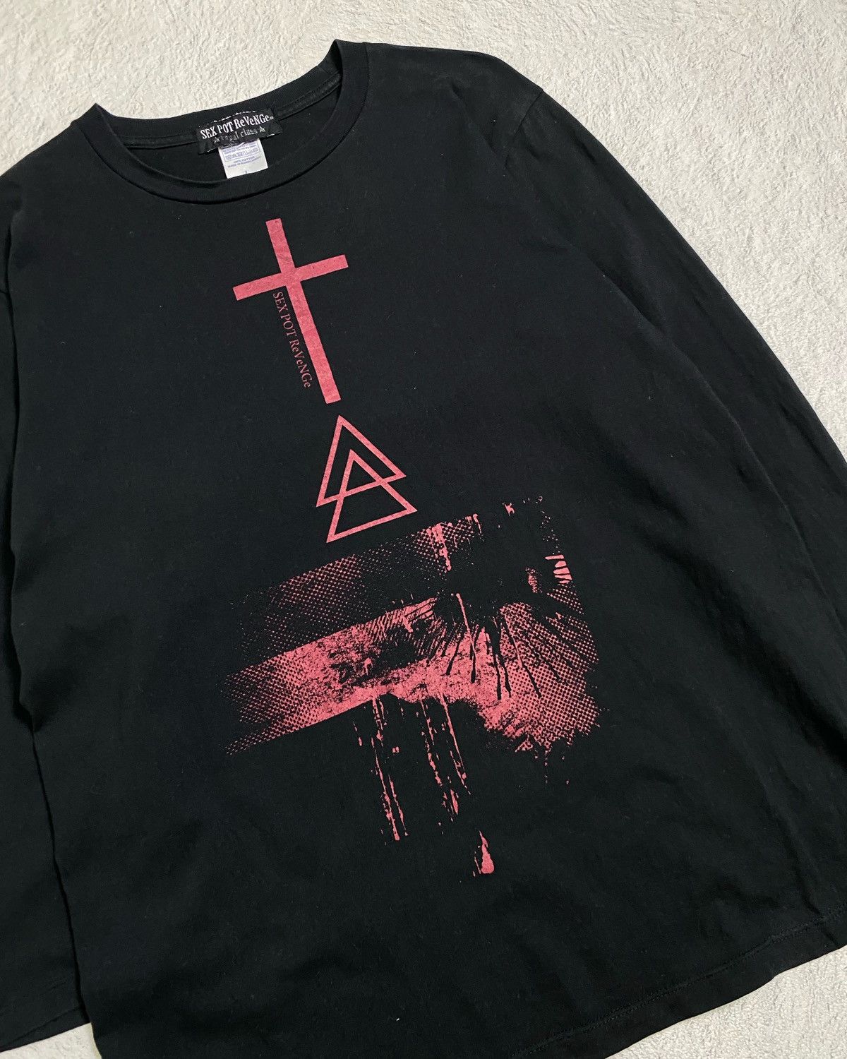 Japanese Brand Sex Pot Revenge gothic vkei long sleeve tshirt Size US L / EU 52-54 / 3 - 3 Thumbnail