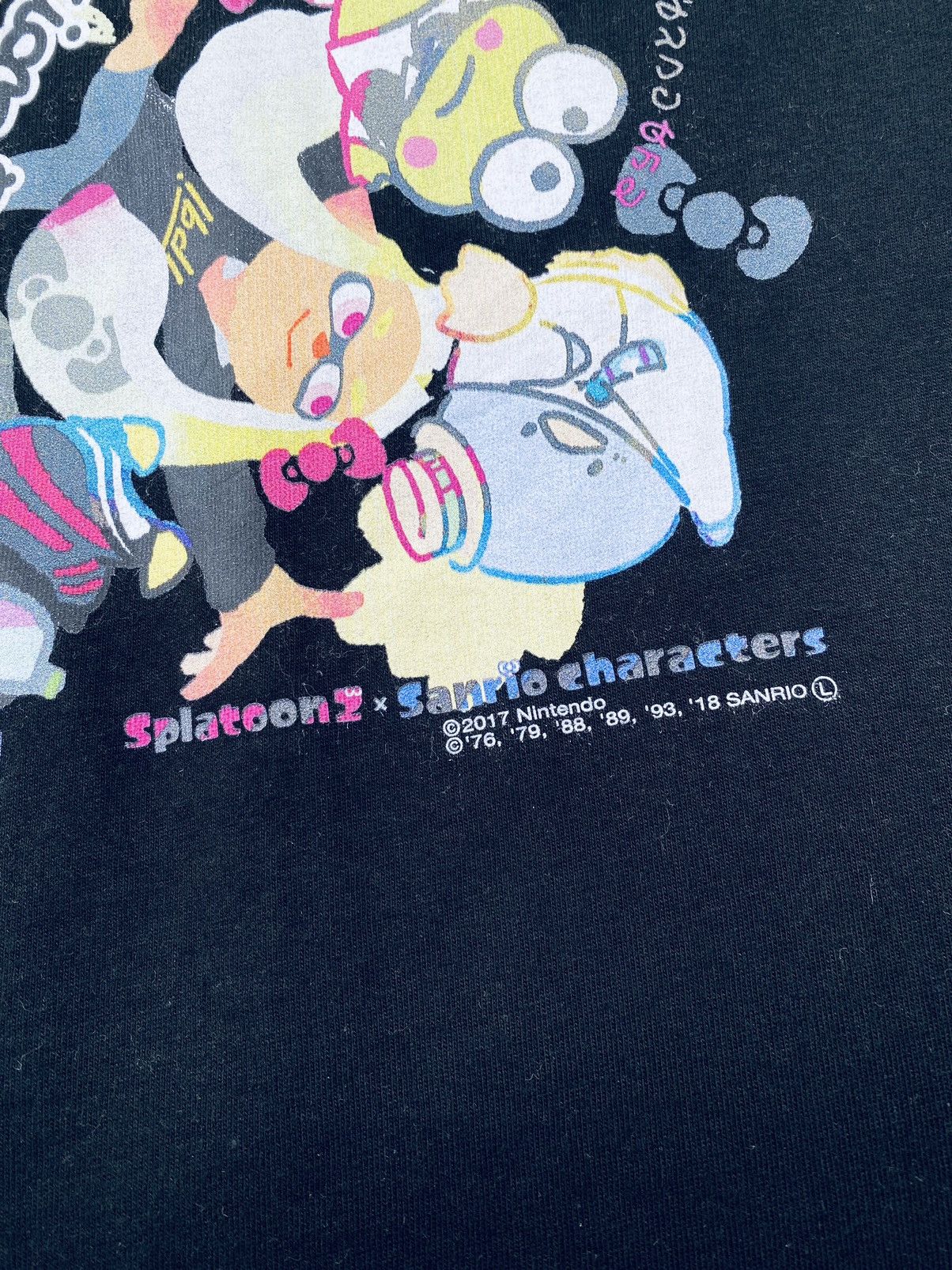 Nintendo Vintage Anime Game Splatoon x Sanrio Characters Tees Size US M / EU 48-50 / 2 - 4 Thumbnail
