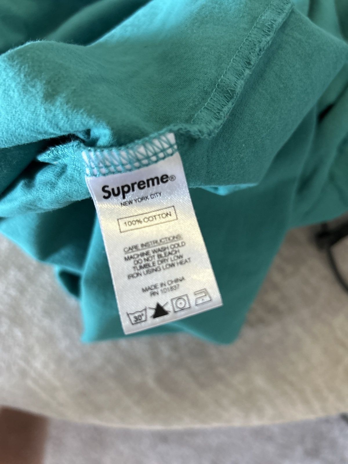 Supreme Supreme Pocket Tee Size US L / EU 52-54 / 3 - 5 Thumbnail