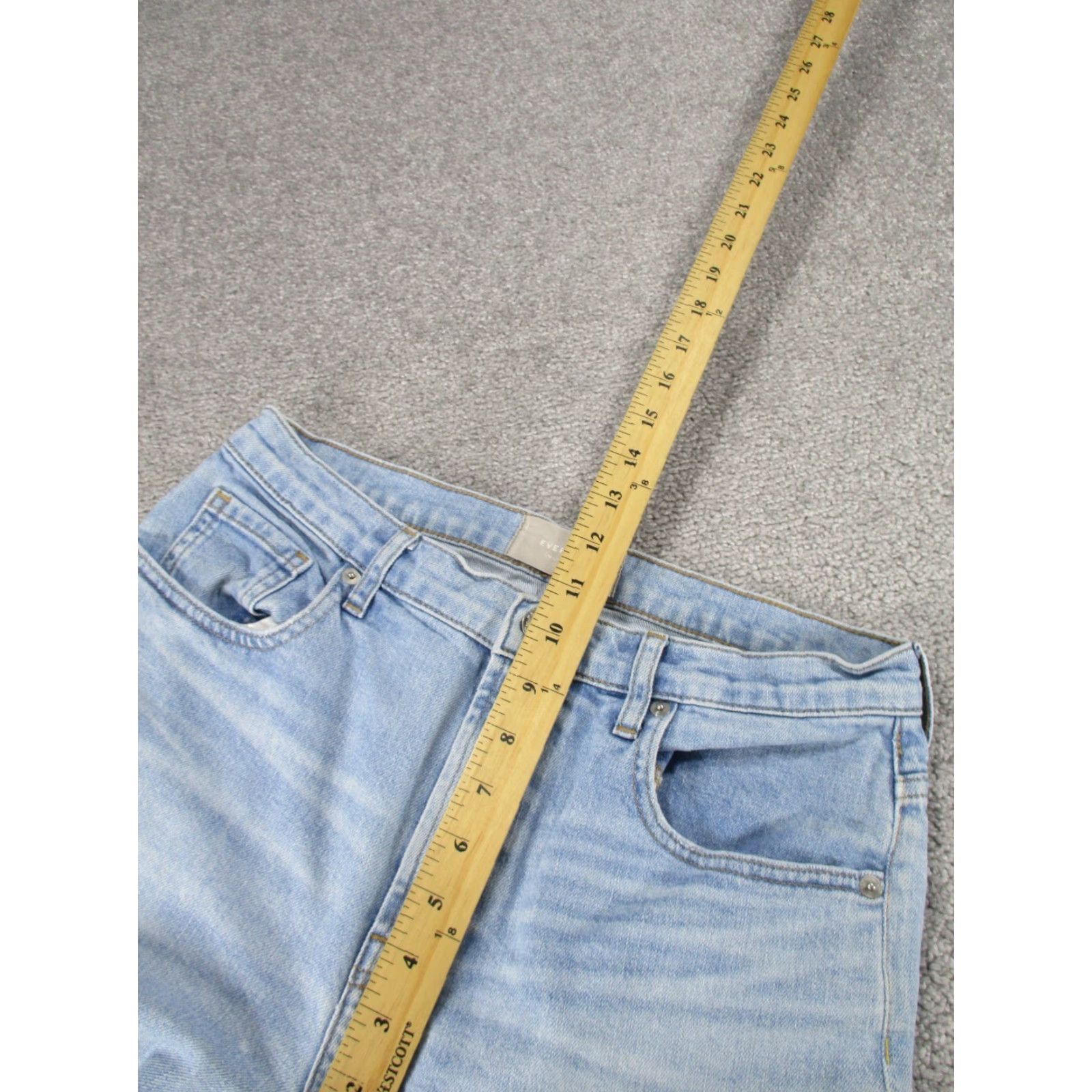 Everlane Everlane Jeans Womens 29 The Cheeky Light Wash Denim Size 29" - 6 Thumbnail