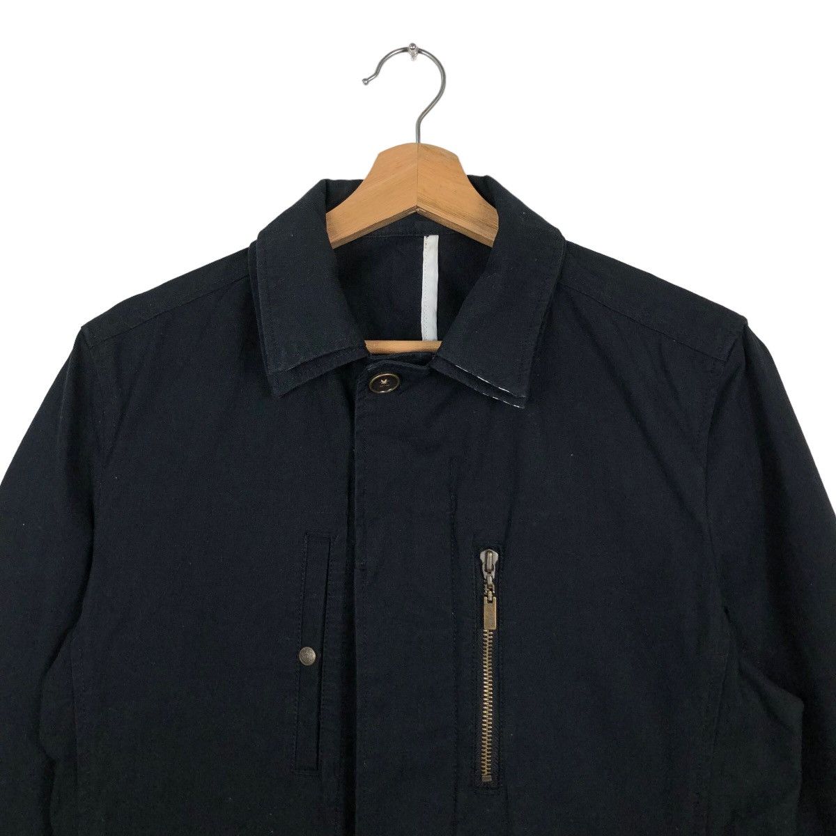 Japanese Brand Work Hikory Chore Jacket Monsiuer Nicole Issey Miyake Japan Size US M / EU 48-50 / 2 - 3 Thumbnail