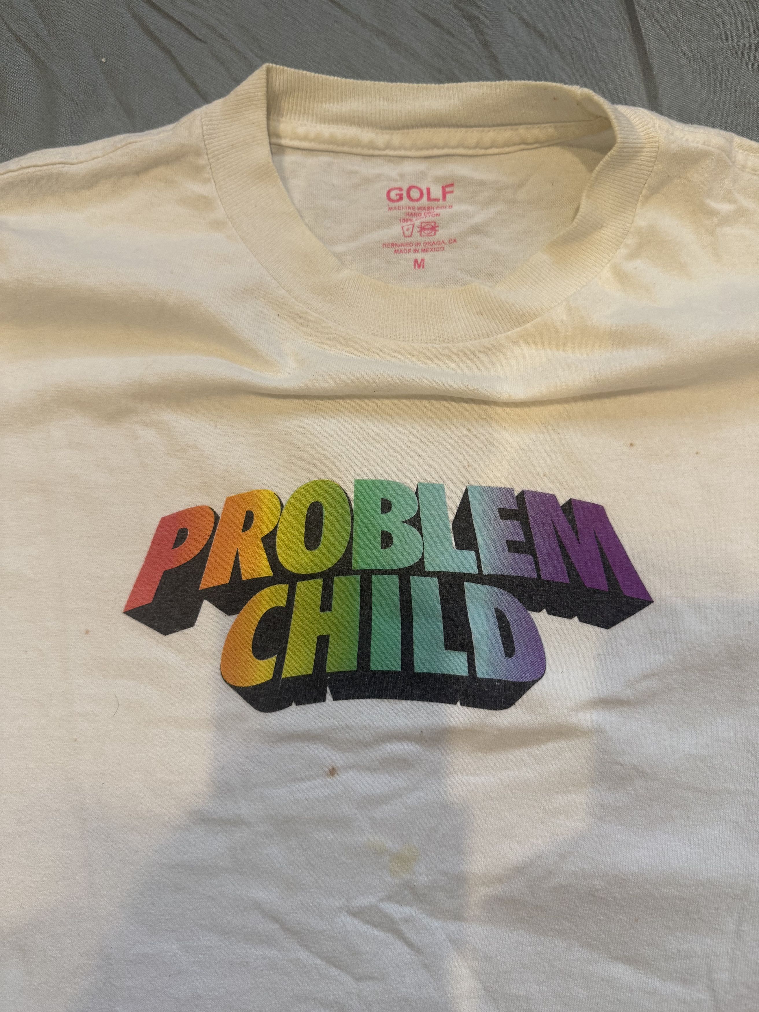 Golf Wang Problem Child T-shirt Size US M / EU 48-50 / 2 - 3 Thumbnail