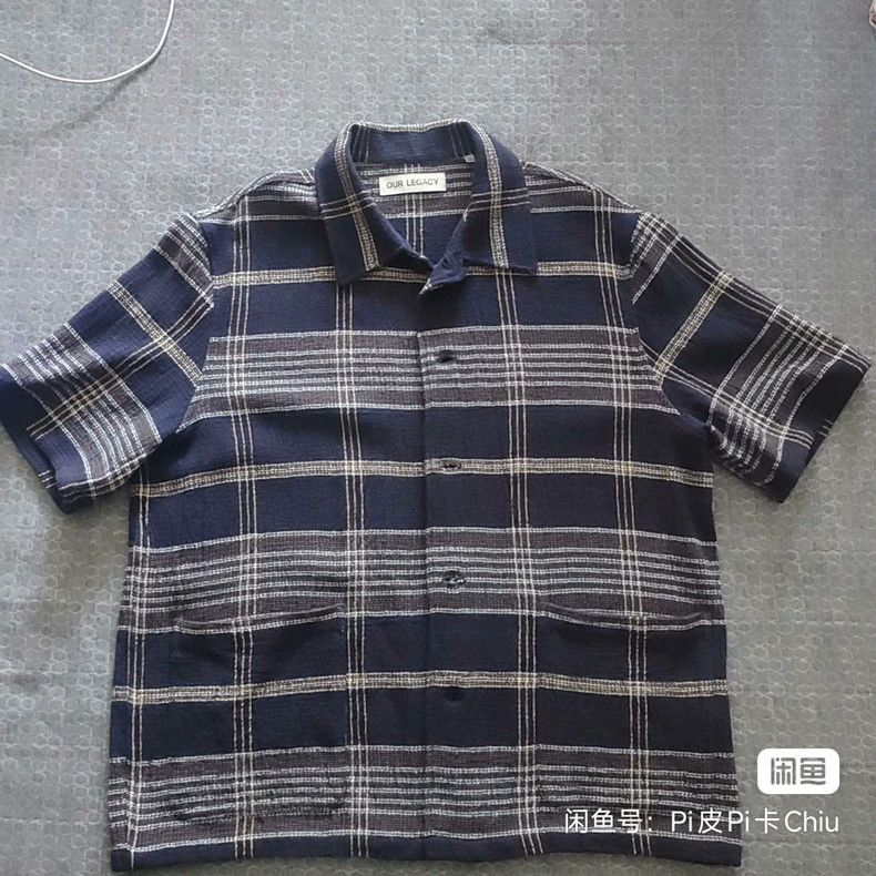 Our Legacy our legacyShort-sleeved shirt Elder shirt 2505-Nextarrow Size US M / EU 48-50 / 2 - 1 Thumbnail