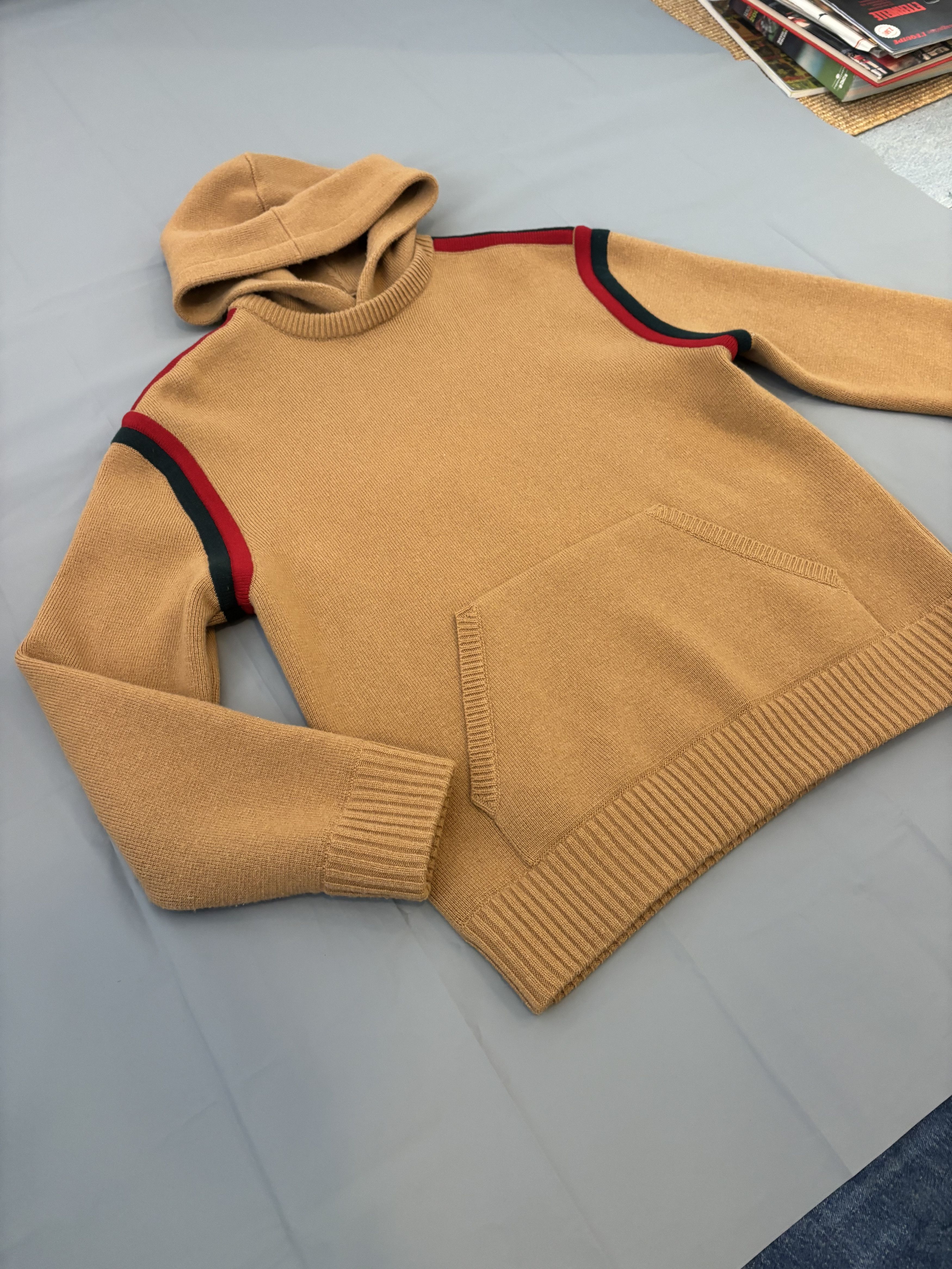 Gucci Pull à capuche en laine Gucci en tbe Size US M / EU 48-50 / 2 - 5 Thumbnail