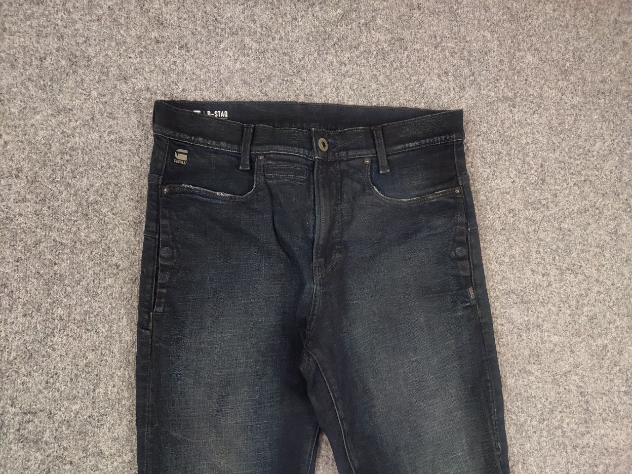 G-Star G Star Raw d staq 3d Waxed Denim Jeans if six was nine LGB Size US 31 - 5 Thumbnail