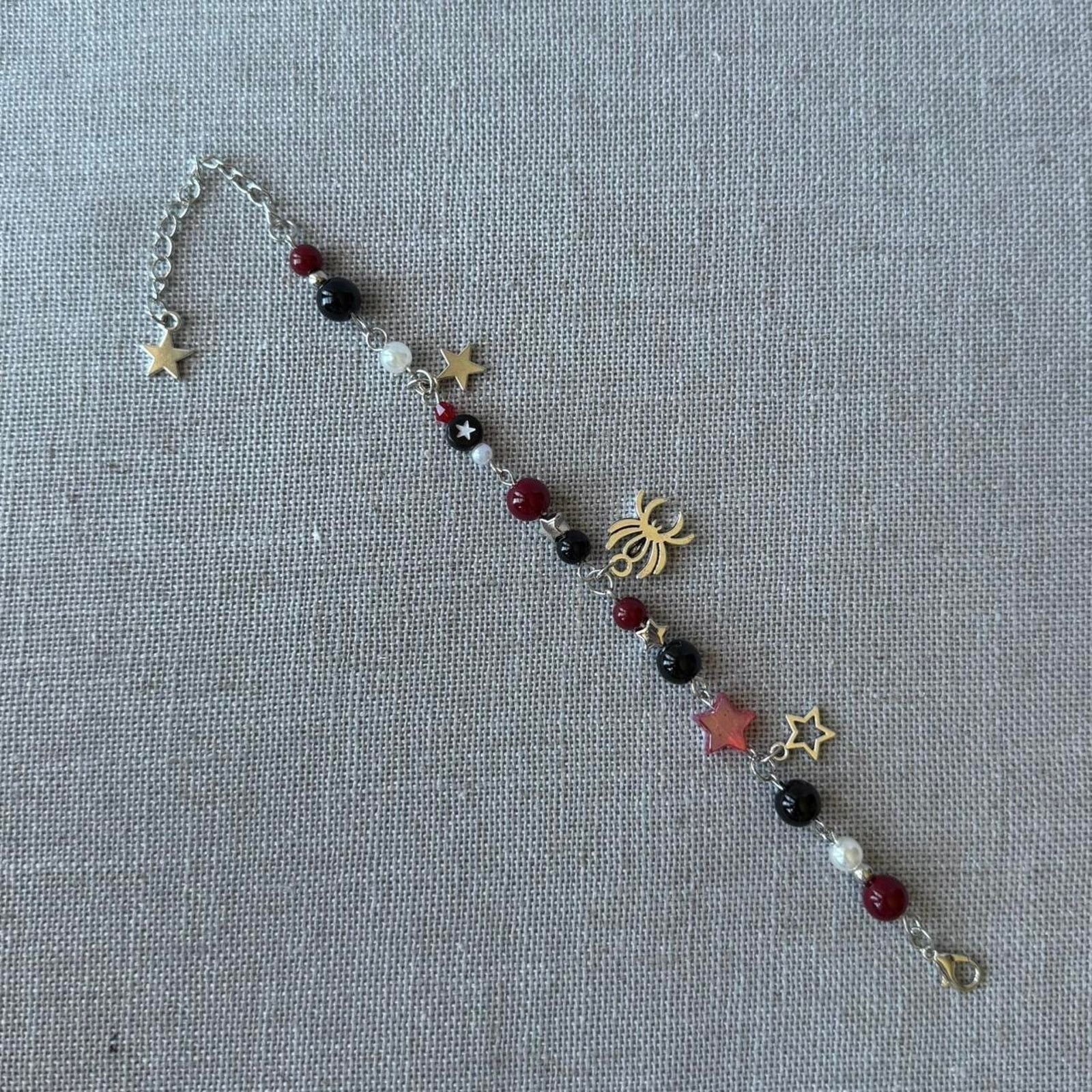Other Cute y2k beaded charm bracelet Size ONE SIZE - 3 Thumbnail