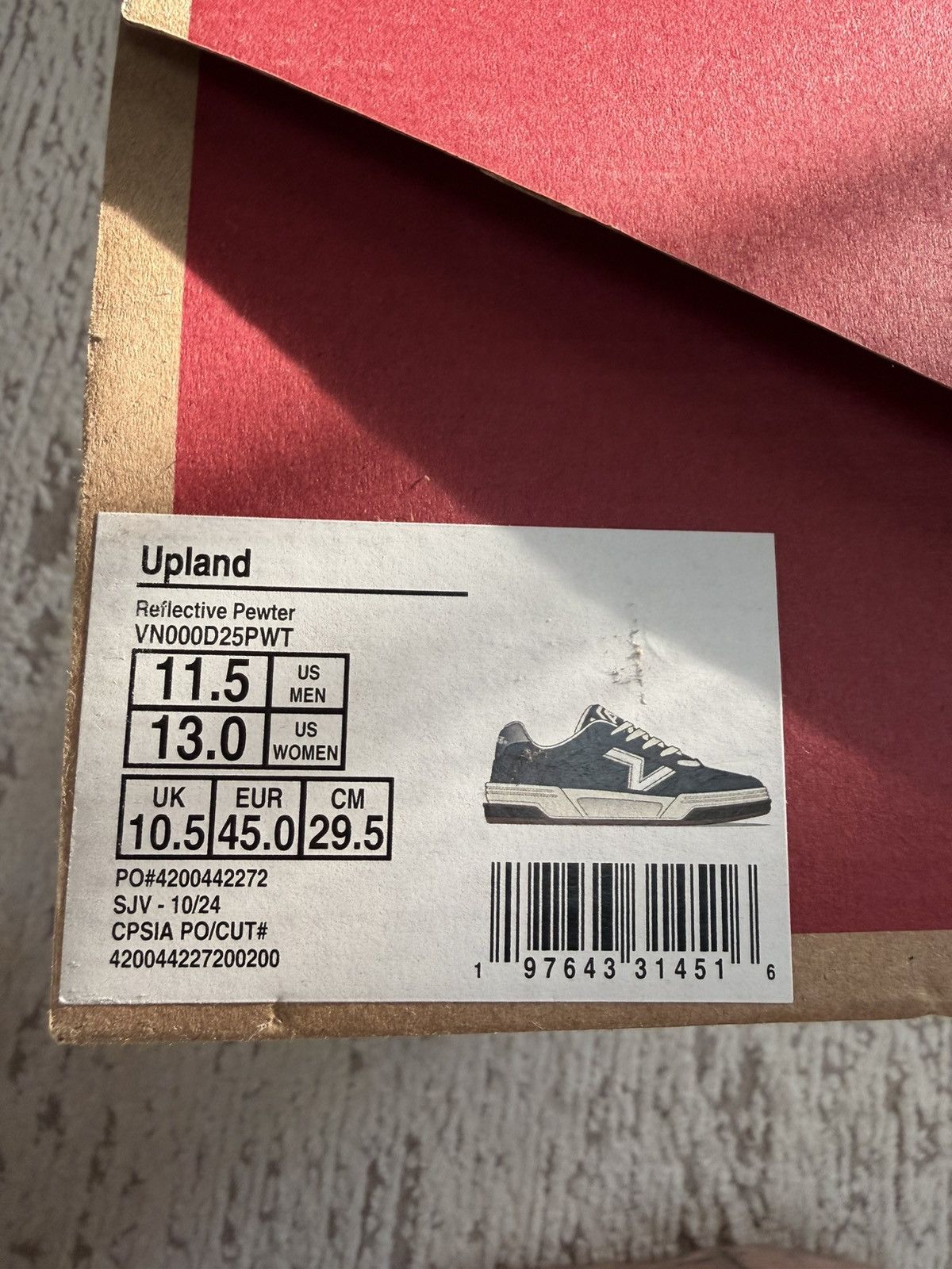 Vans Vans upland brand new Size US 11.5 / EU 44-45 - 3 Thumbnail