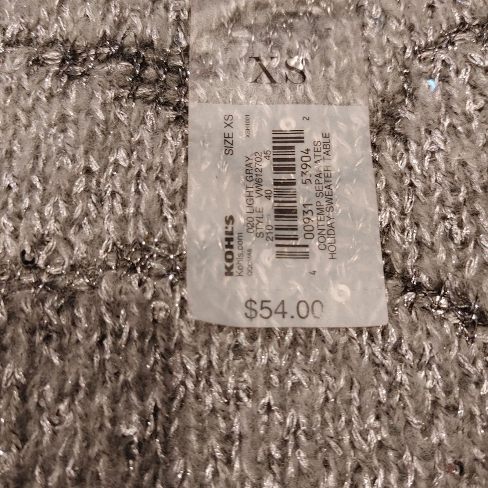 Vera Wang Gorgeous grey/silver button down sweater by Vera Wang Size XS / US 0-2 / IT 36-38 - 3 Thumbnail