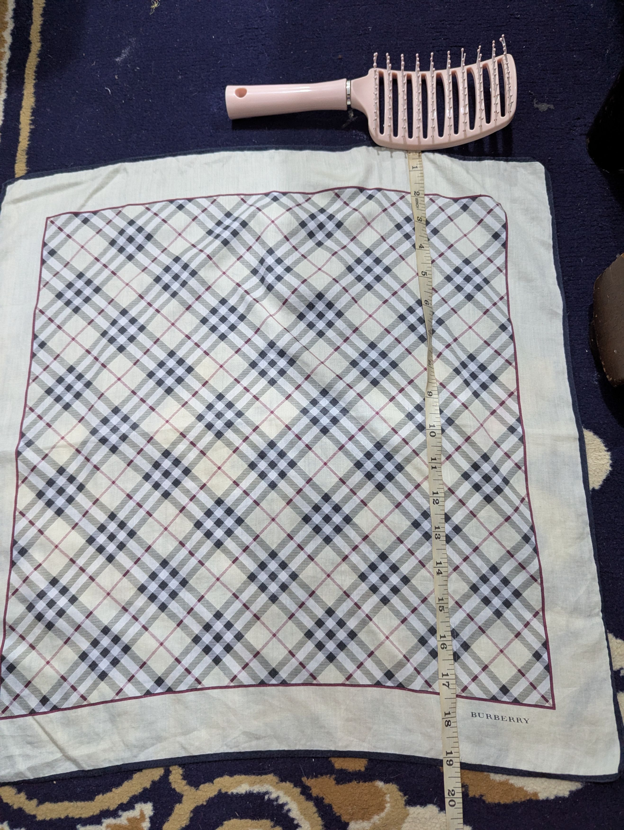 Burberry × Vintage Burberry scarf Size ONE SIZE - 3 Thumbnail