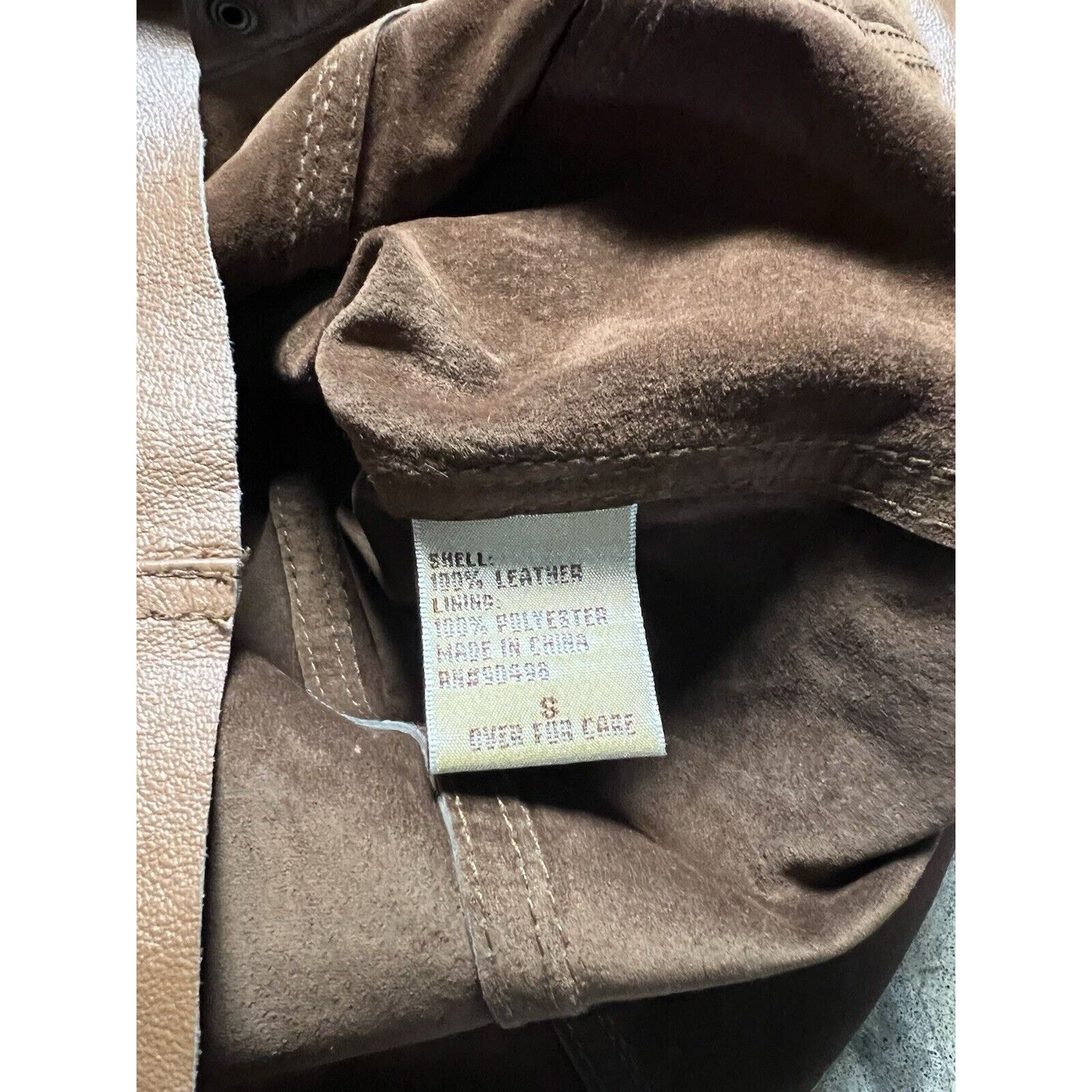 Designer Alan Michael Leather Heartneck Jacket Brown Fitted Size S Size S / US 4 / IT 40 - 6 Thumbnail