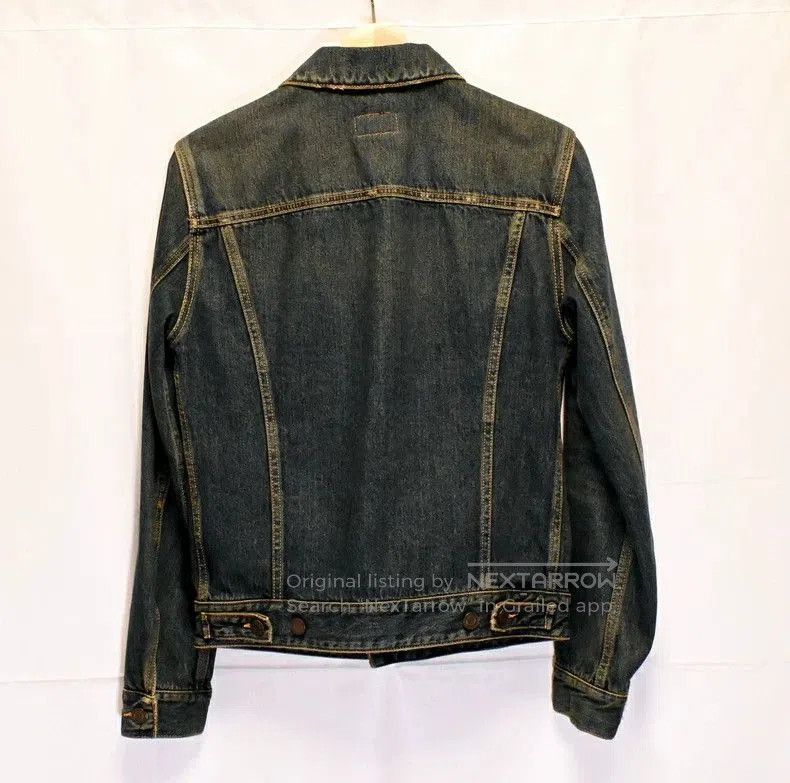 Saint Laurent Paris SAINT LAURENT Washed Blue Denim Jacket. Size US XS / EU 42 / 0 - 5 Thumbnail