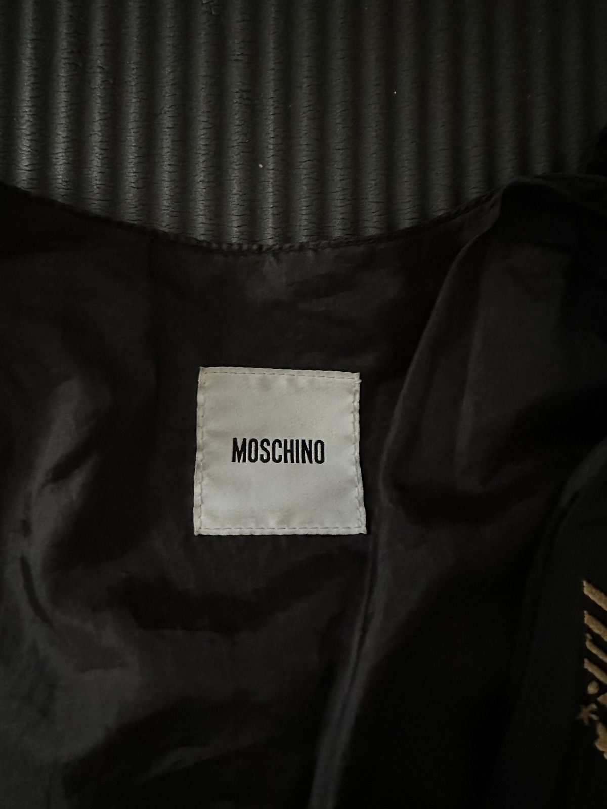 Moschino Moschino Fauxschino Milano Statement Vest Size US L / EU 52-54 / 3 - 4 Thumbnail