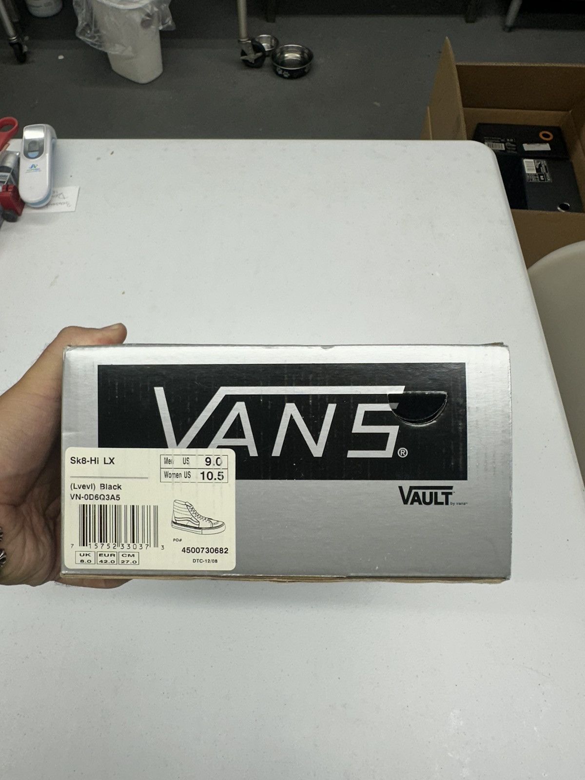 Vans Vans Sk8-Hi LX Black size 9 Size US 9 / EU 42 - 7 Thumbnail