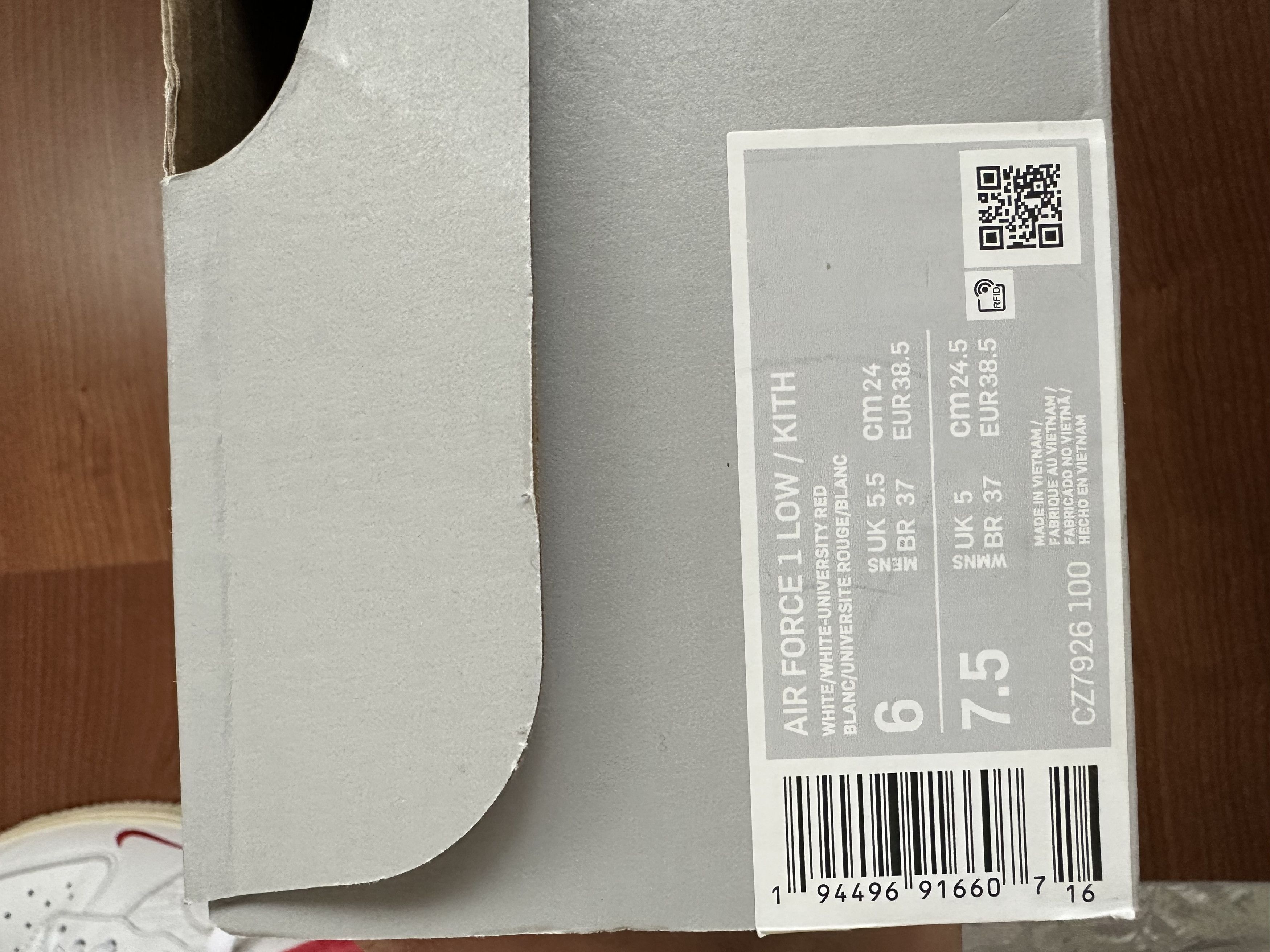 Kith × Nike Air Force 1 Low Kith Size US 6 / EU 39 - 7 Thumbnail