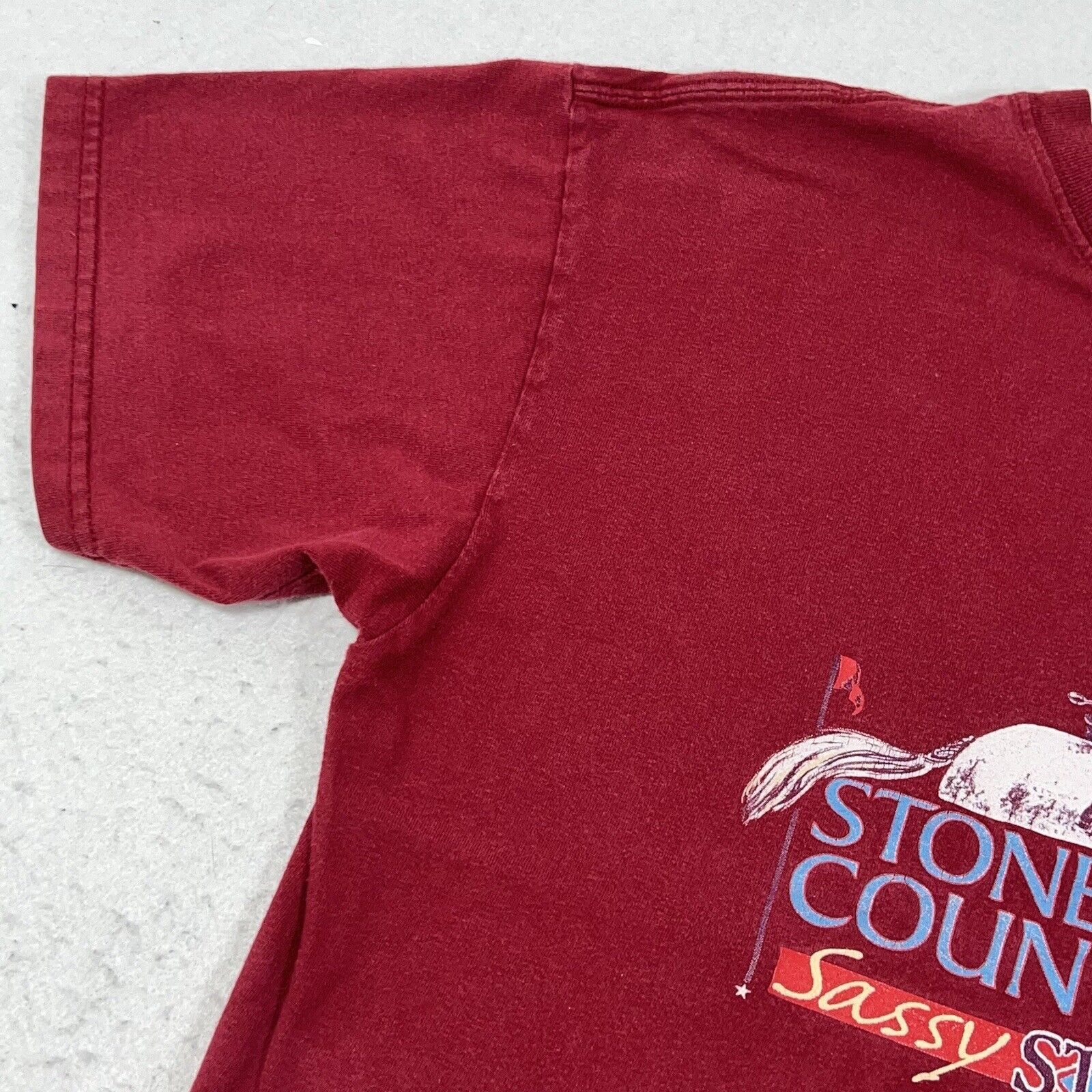 Hanes Vintage Hanes Stone Horses Country Fair Jockey Graphic Tee Size US L / EU 52-54 / 3 - 5 Thumbnail