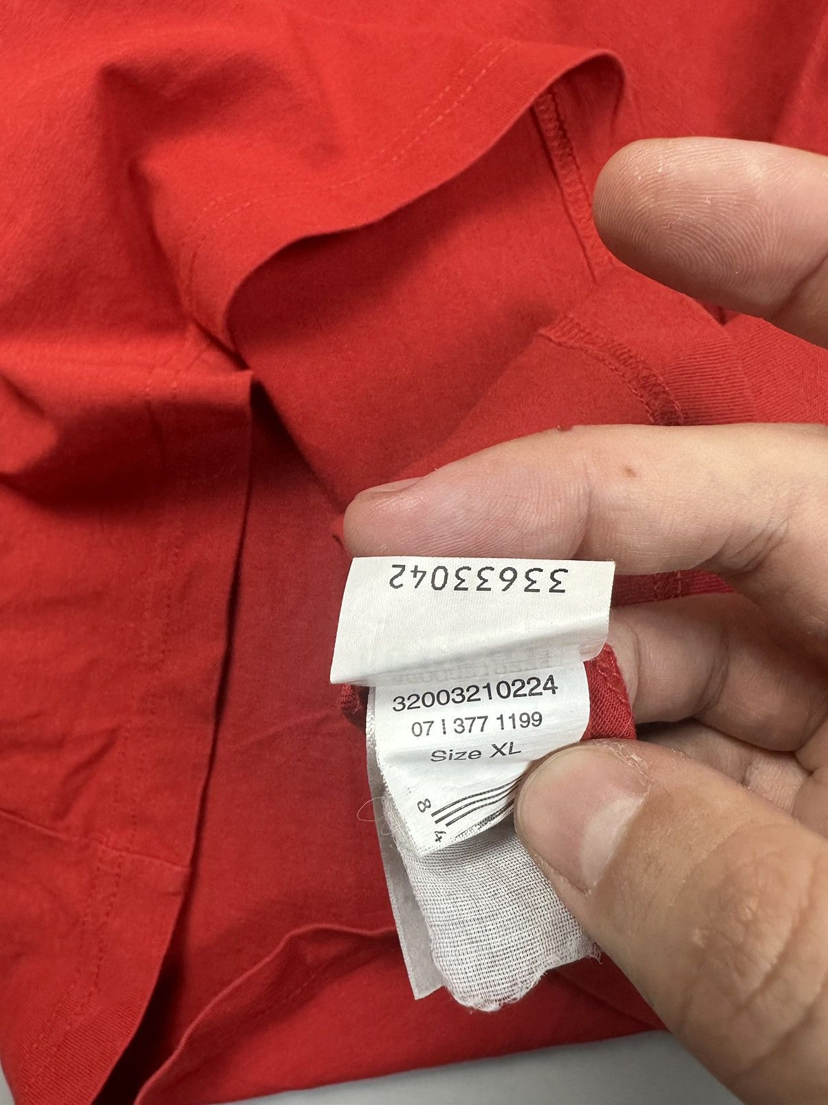 Ferrari Red oversized tee Ferrari big logo Size US XL / EU 56 / 4 - 6 Thumbnail