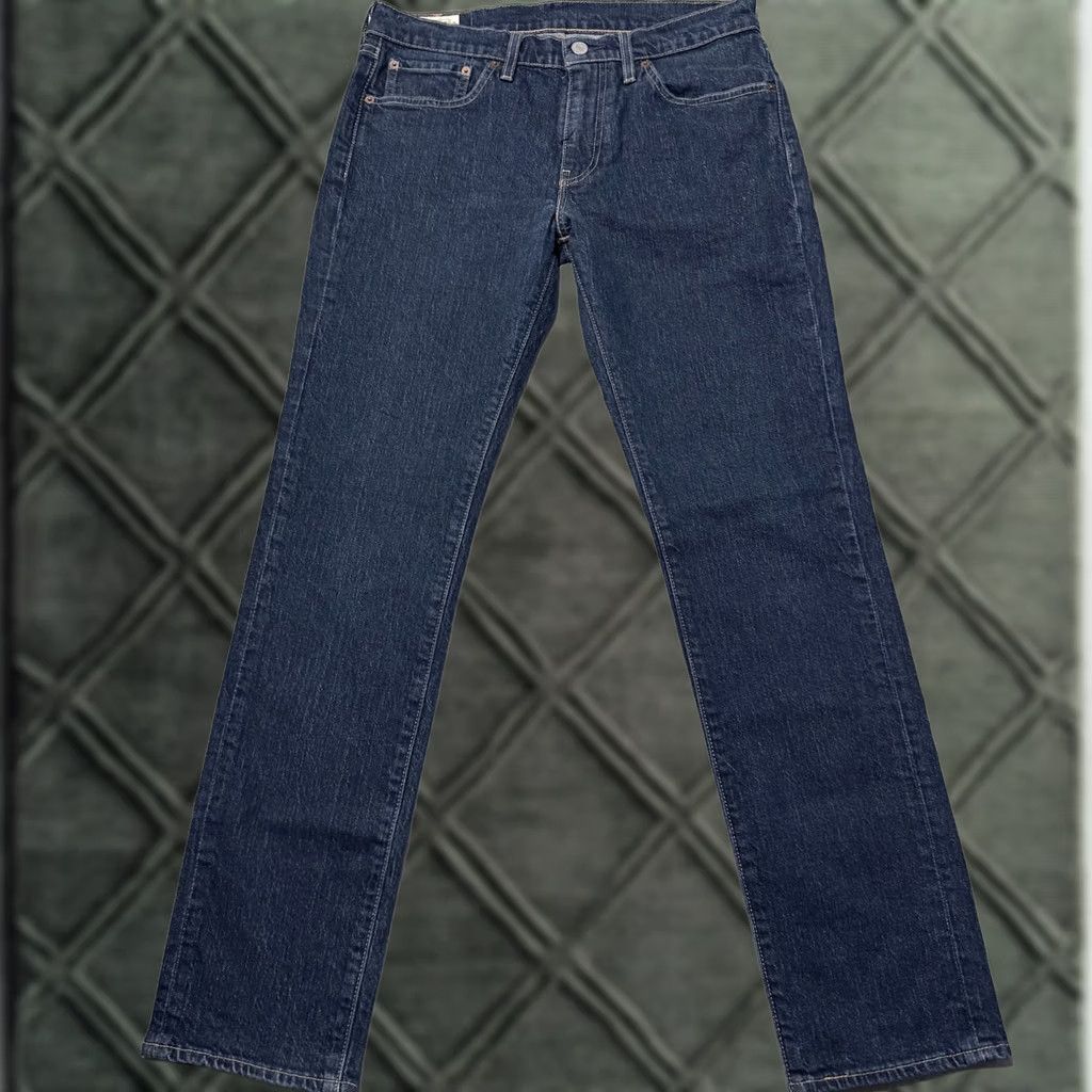 Levi's VINTAGE Levi'S Jeans Mens 32 Blue Premium Dark Wash Denim Pockets Slim Straight Fit Y2K 32X32 Size US 32 / EU 48 - 1 Thumbnail