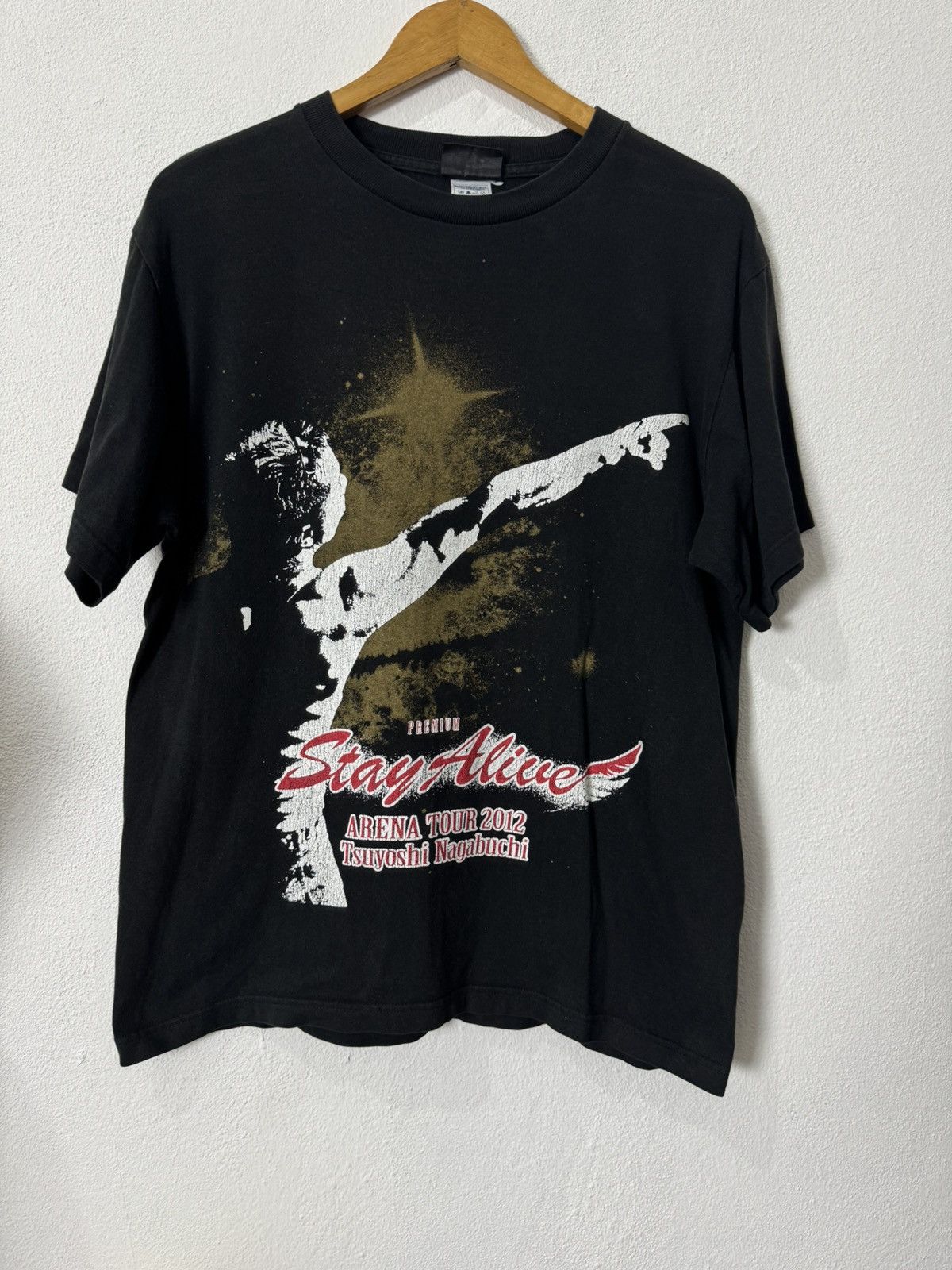 Band Tees × Japanese Brand Tsuyoshi Nagabuchi Stay Alive Arena Tour 2012 Size US L / EU 52-54 / 3 - 1 Thumbnail