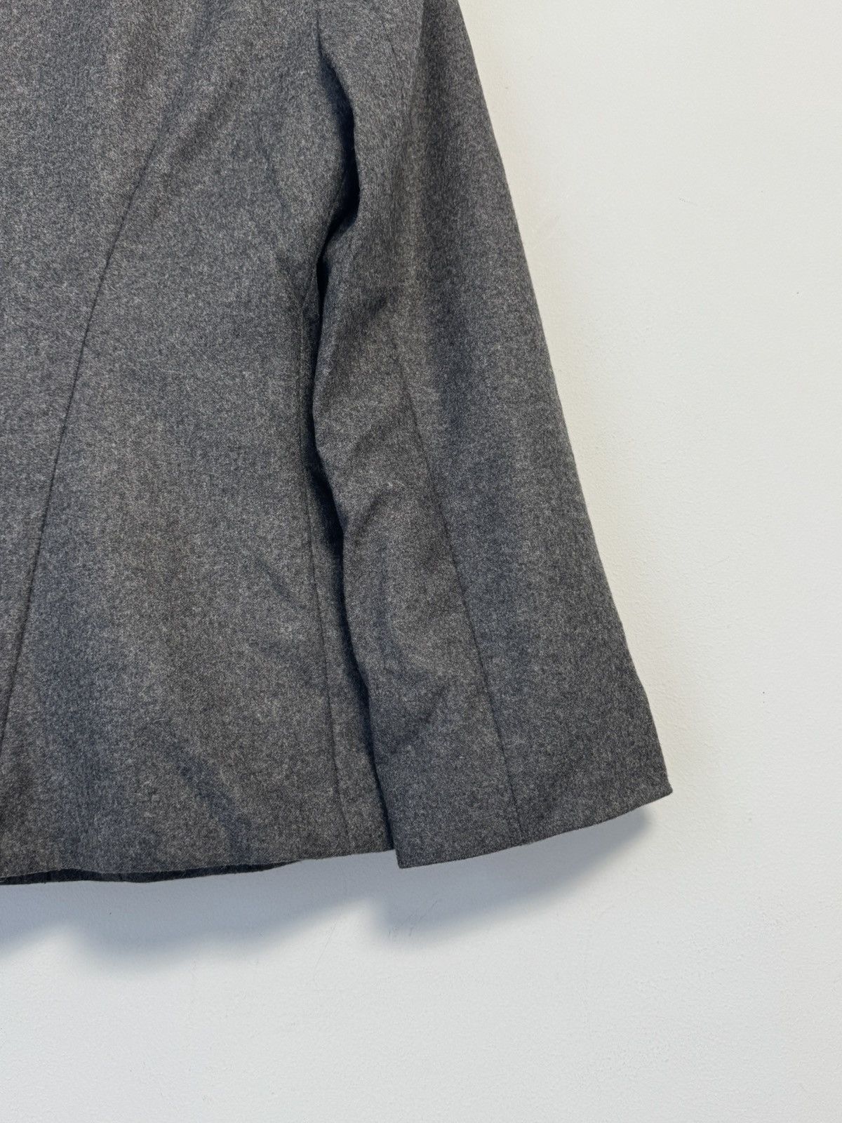 Miu Miu Miu Miu Vintage Fleece Wool Gray Blazer Jacket Size 40 Size S / US 4 / IT 40 - 17 Thumbnail