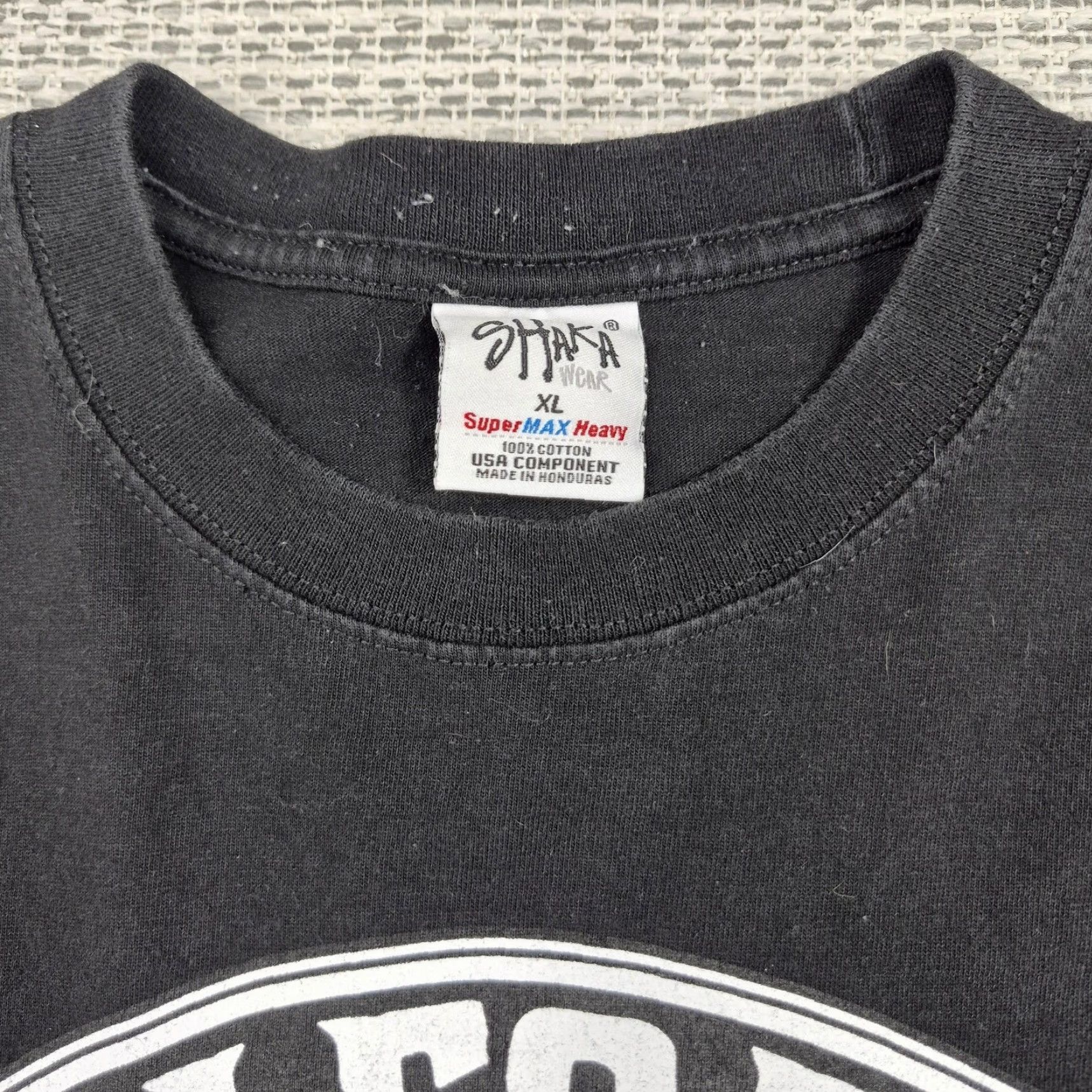 Vintage Shaka Wear California Republic Shirt Mens XL Black Street Graphic Tee West Coast Size US XL / EU 56 / 4 - 5 Thumbnail