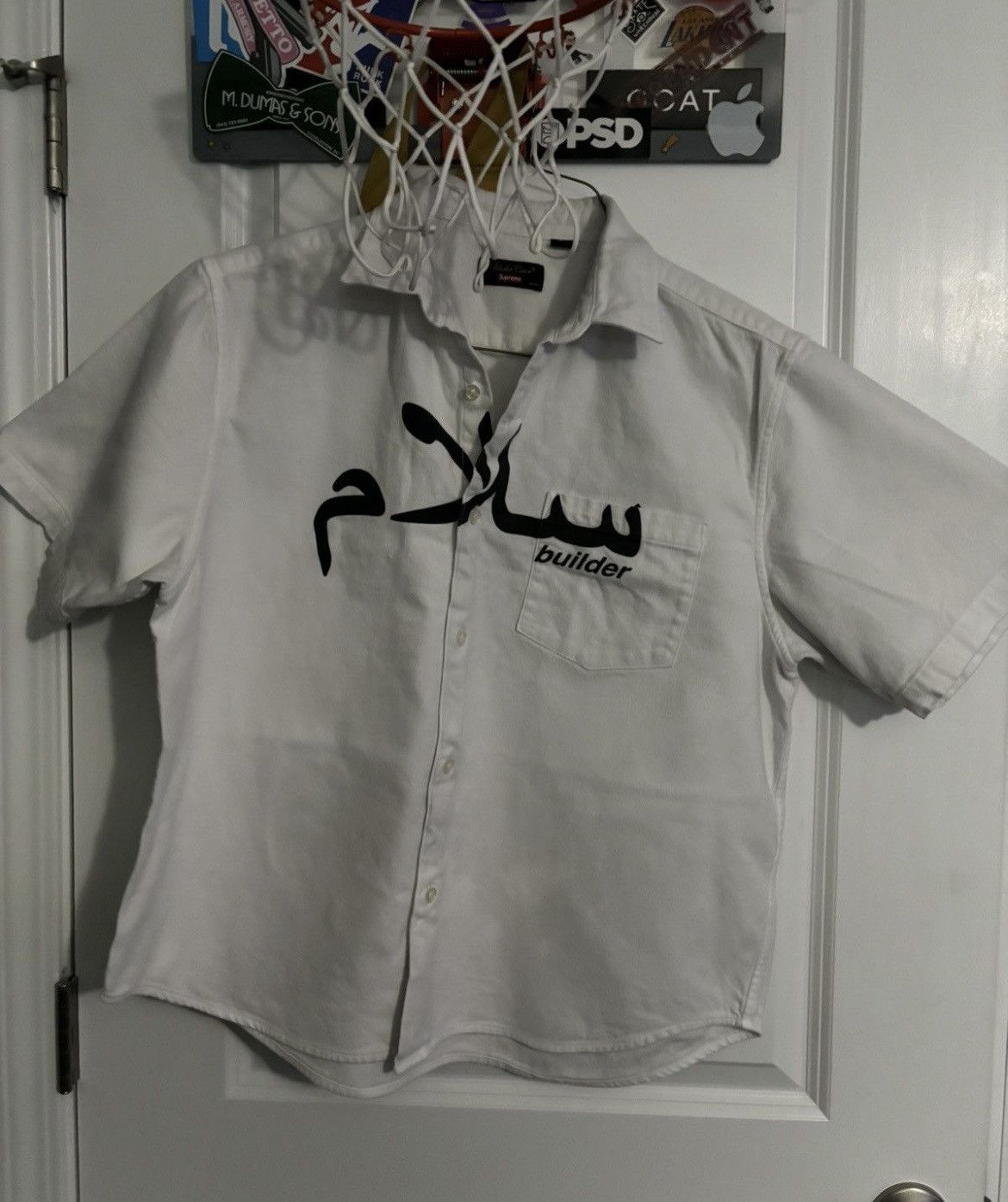 Designer Supreme x Undercover Anti-War Arabic button up Size US S / EU 44-46 / 1 - 4 Thumbnail