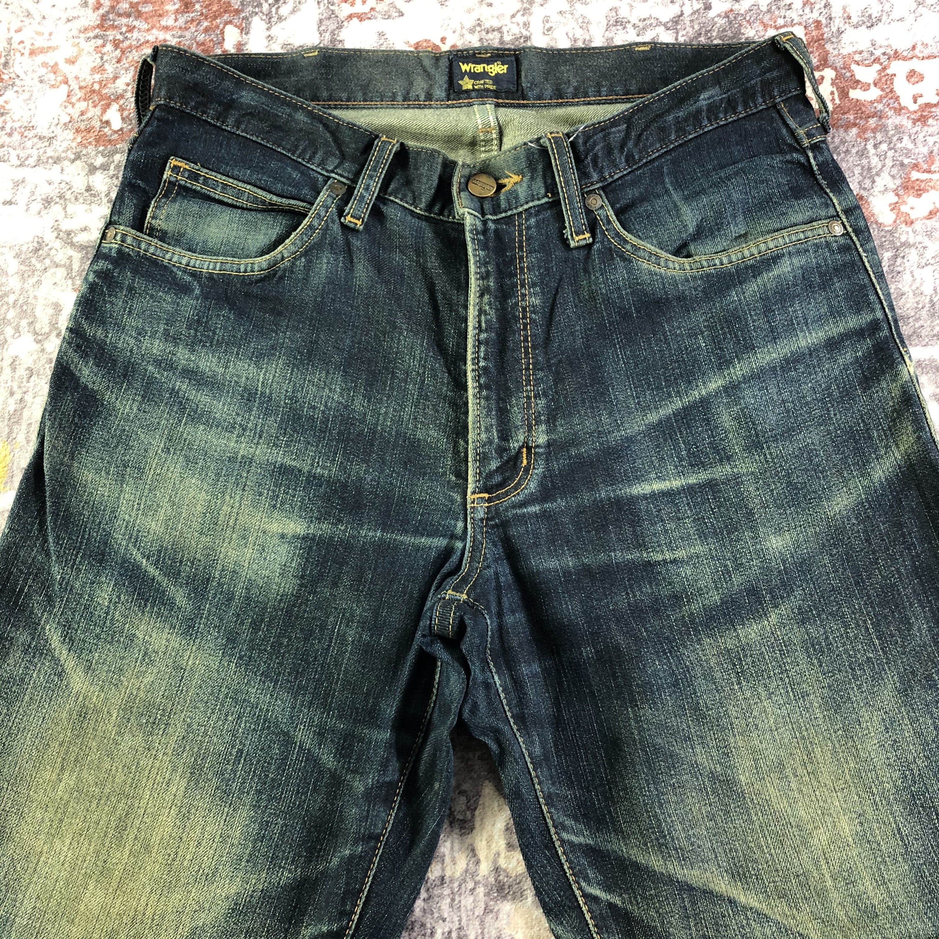 Vintage × Wrangler Vintage Blue Wash Wrangler Jeans-JM3223 Size US 33 - 3 Thumbnail