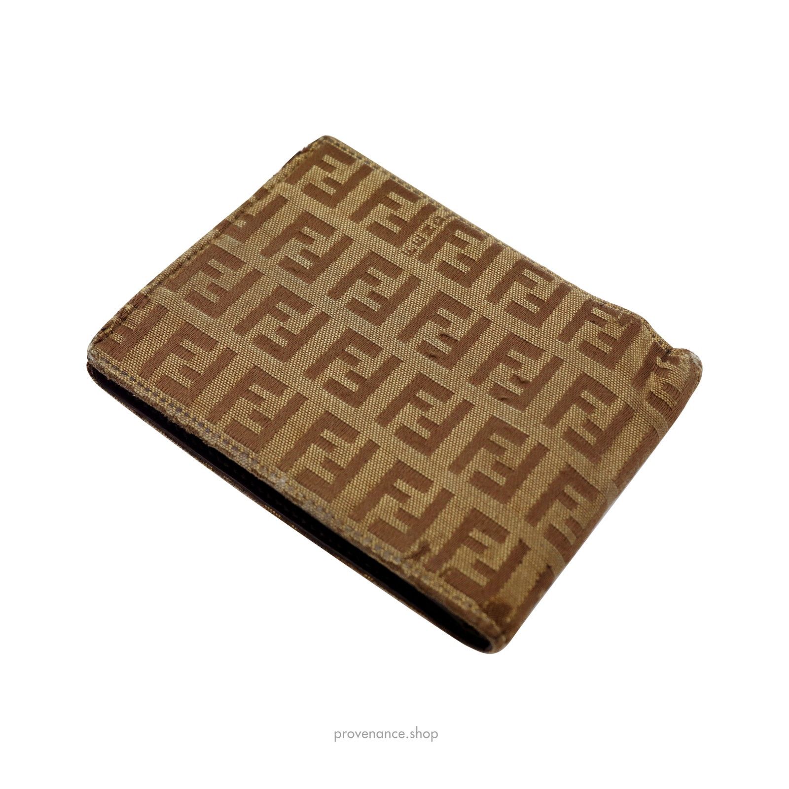 Fendi 🔴 Fendi Bifold Wallet - Micro FF Zucca Size ONE SIZE - 4 Thumbnail