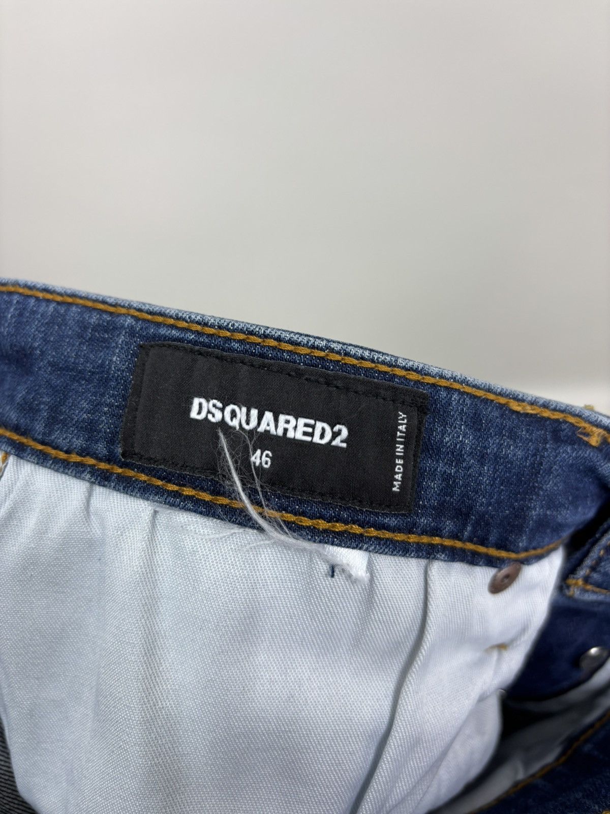 Dsquared2 Mens jeans Dsquared2 Size 46 Color Blue Size US 30 / EU 46 - 10 Thumbnail