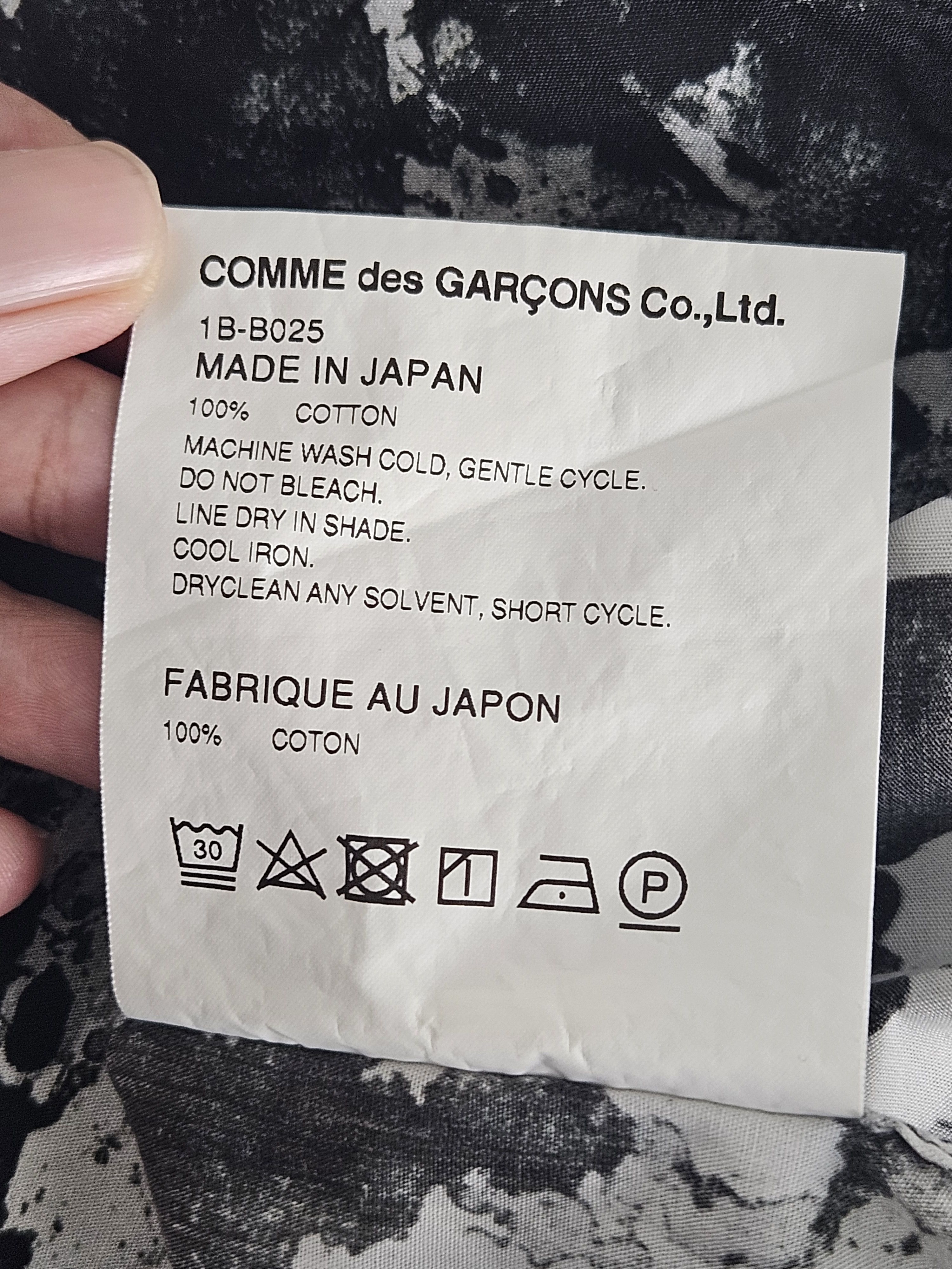Comme des Garcons BLACK Comme des Garcons AD2018 button up Shirt Size US S / EU 44-46 / 1 - 6 Thumbnail