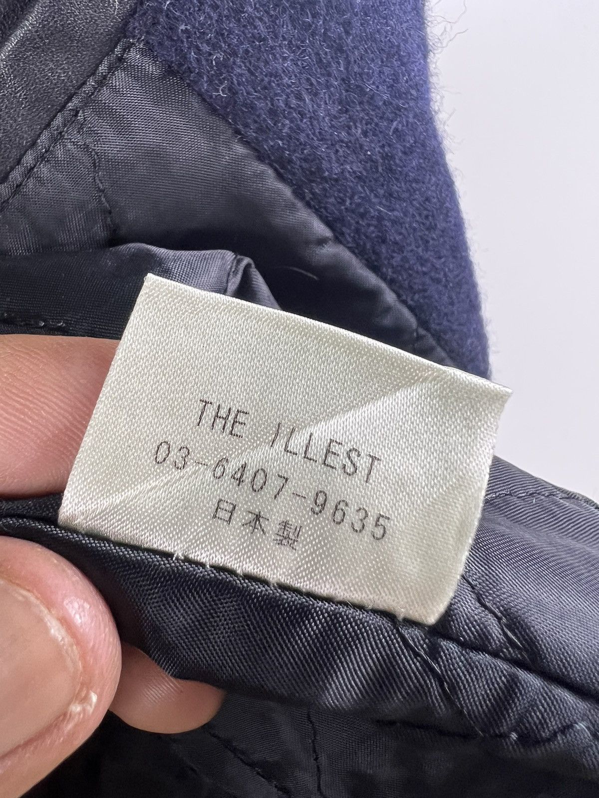 Hysteric Glamour 🔥 The illest wool deck Jacket leather parts - M Size US S / EU 44-46 / 1 - 14 Thumbnail