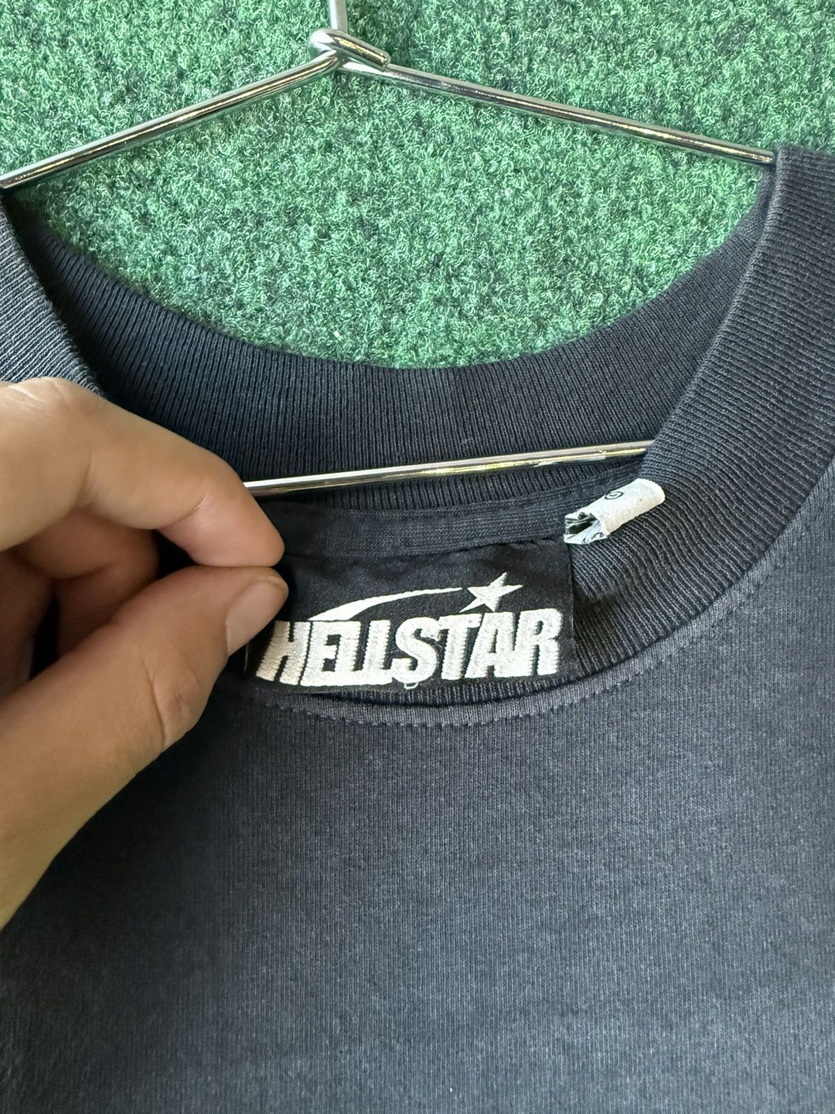 HELLSTAR LIGHTLY WORN HELLSTAR SPORTS CORE GEL NEON LOGO TEE SIZE L Size US L / EU 52-54 / 3 - 3 Thumbnail