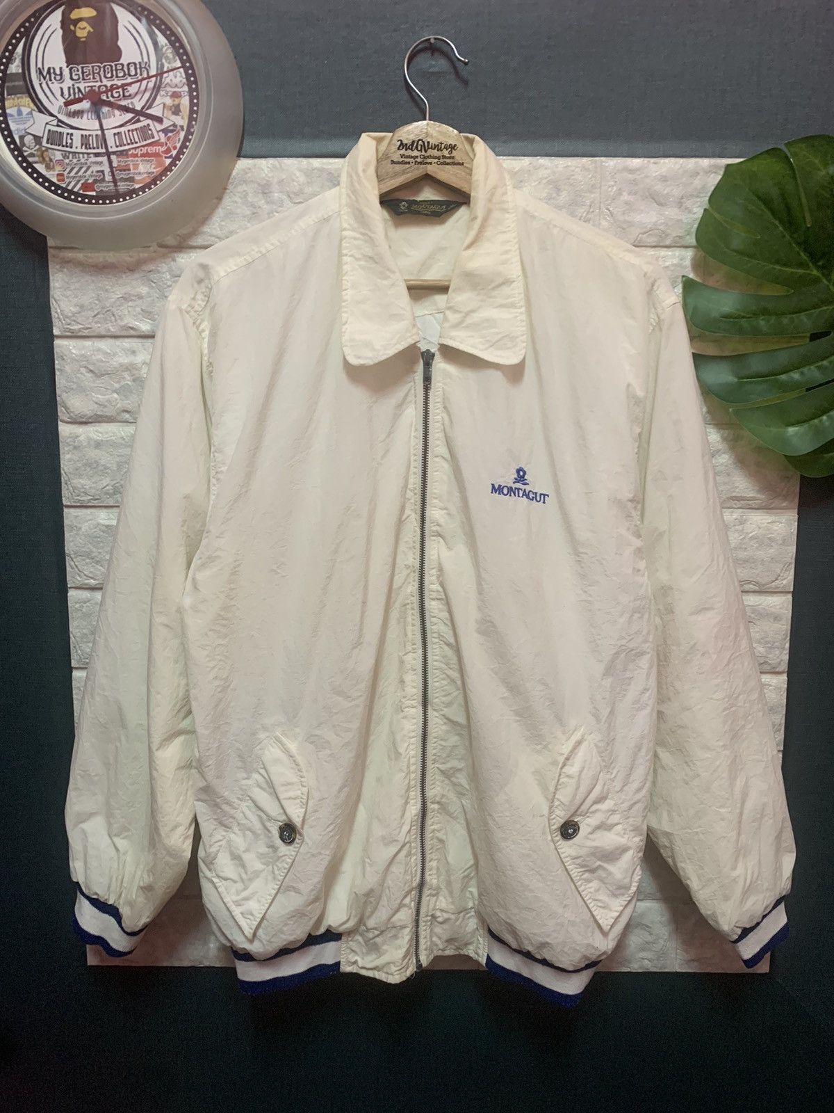 Montagut × Vintage VINTAGE!! Light Jacket Windbreaker MONTAGUT Size US M / EU 48-50 / 2 - 1 Thumbnail