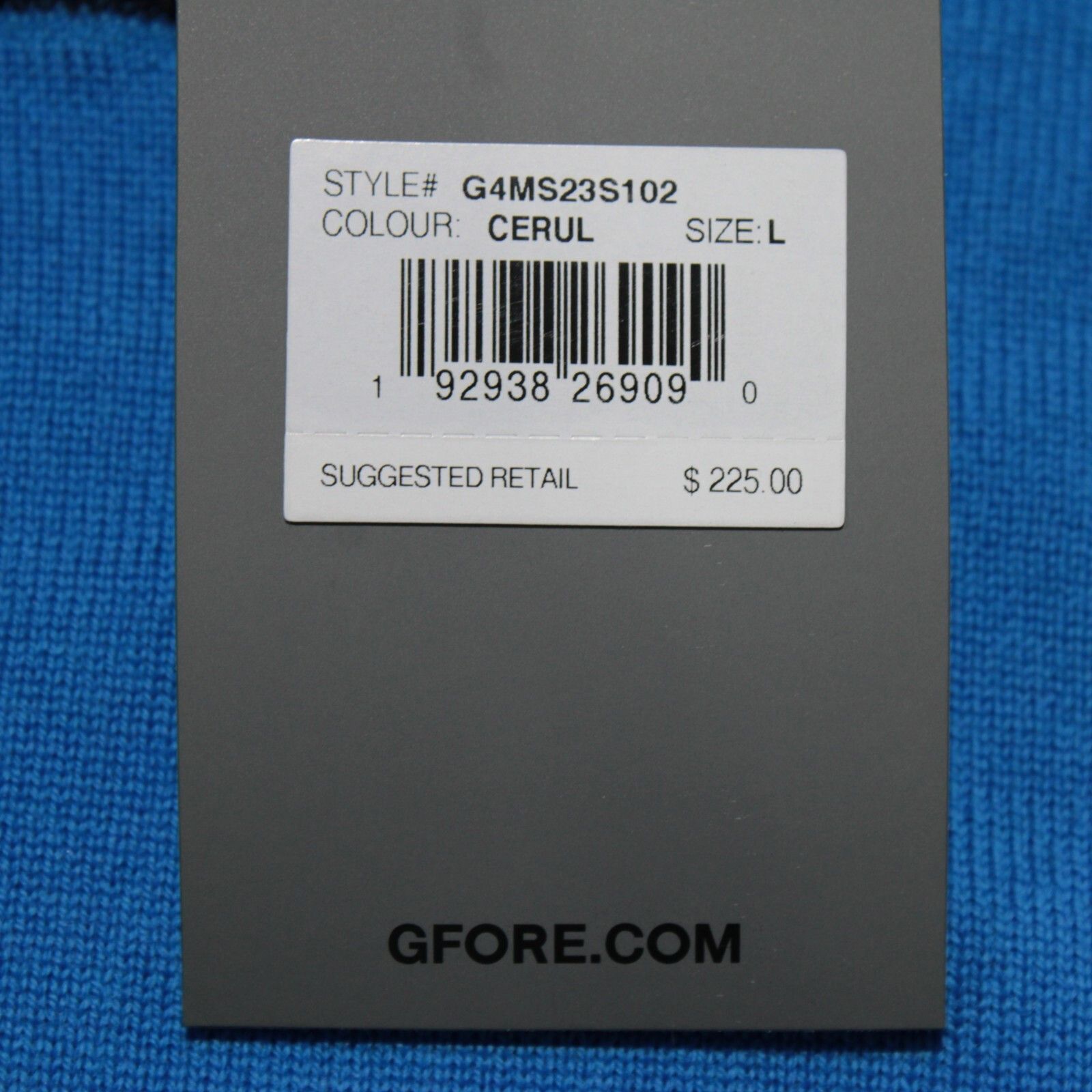 G/FORE G/Fore Sweater Size US L in Blue Size US L / EU 52-54 / 3 - 7 Thumbnail