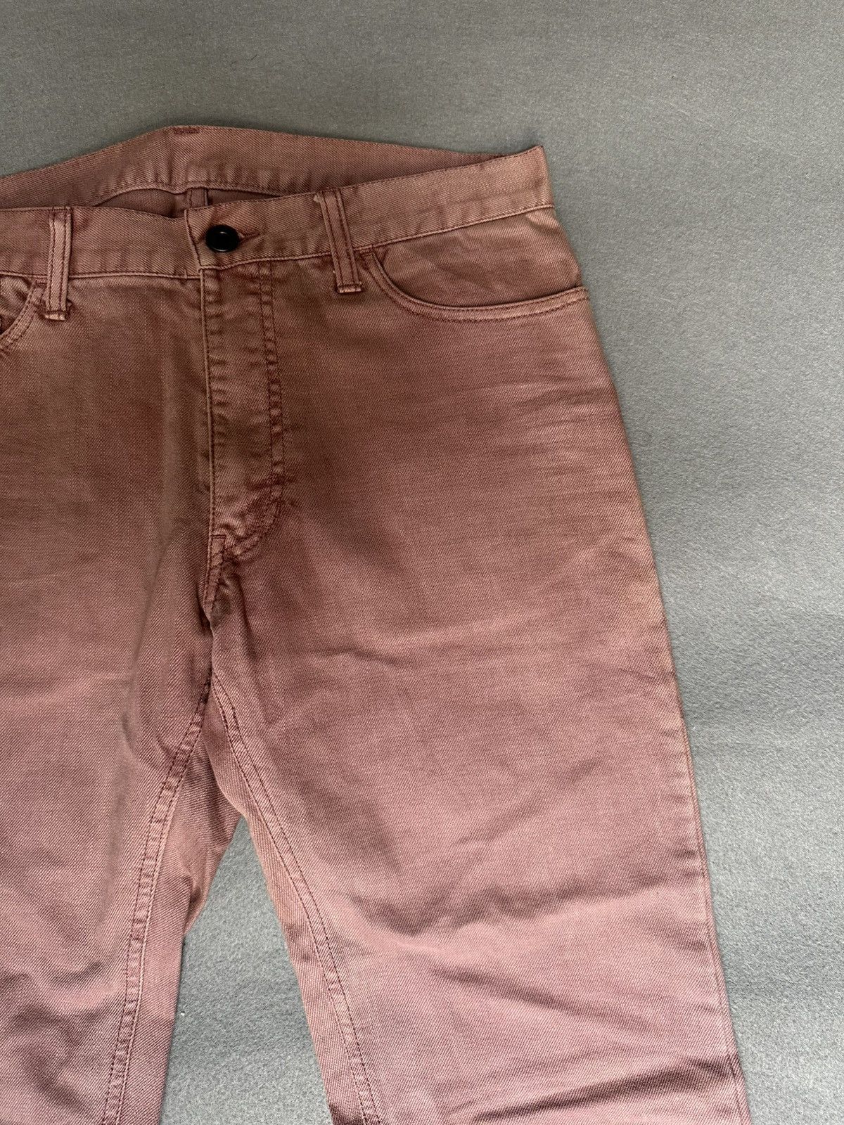 Japanese Brand FLARE Difference Rupert Pink Denim Size US 31 - 8 Thumbnail