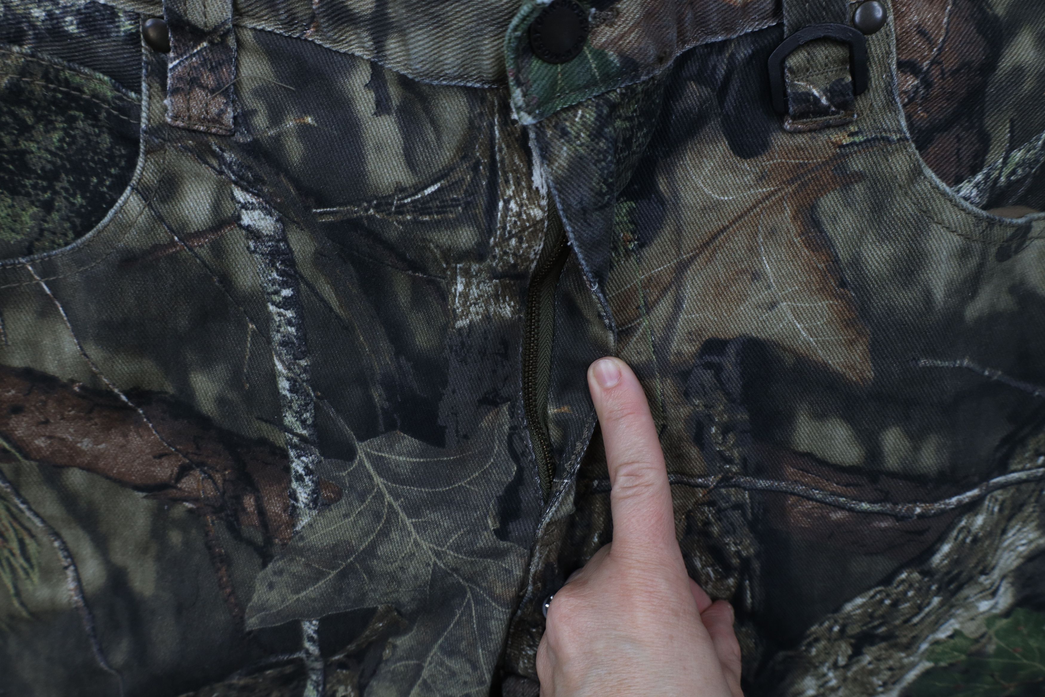 Vintage Vintage Y2K Streetwear Mossy Oak Camouflage Wide Leg Jeans Size US 36 / EU 52 - 5 Thumbnail